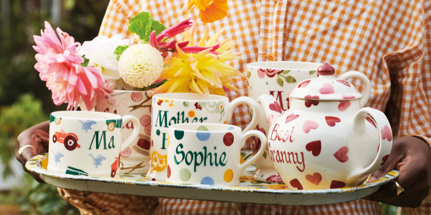 Personalised Polka Hens