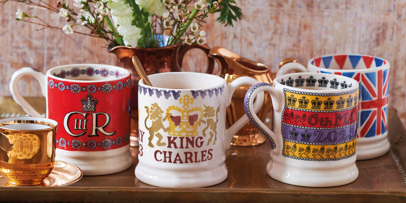 King Charles III Coronation Mugs, Pottery & Collectables