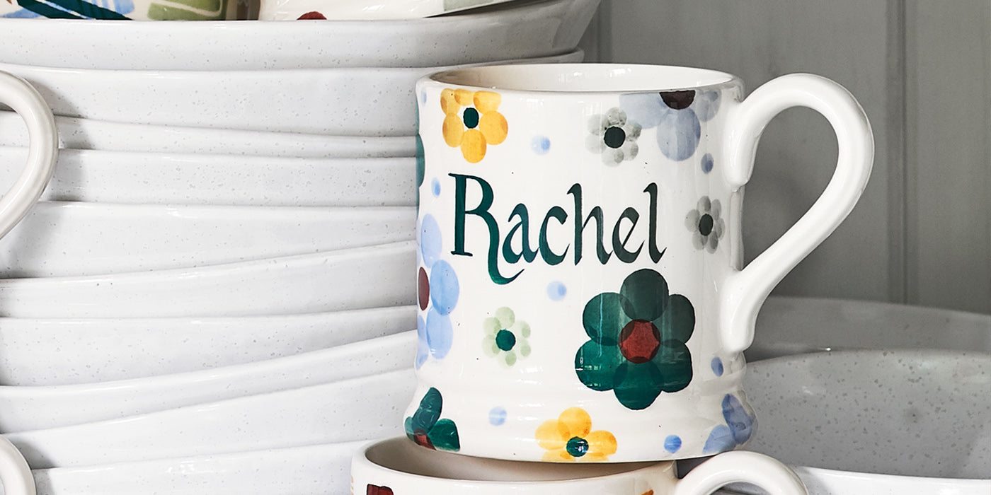 Personalised Polka Floral