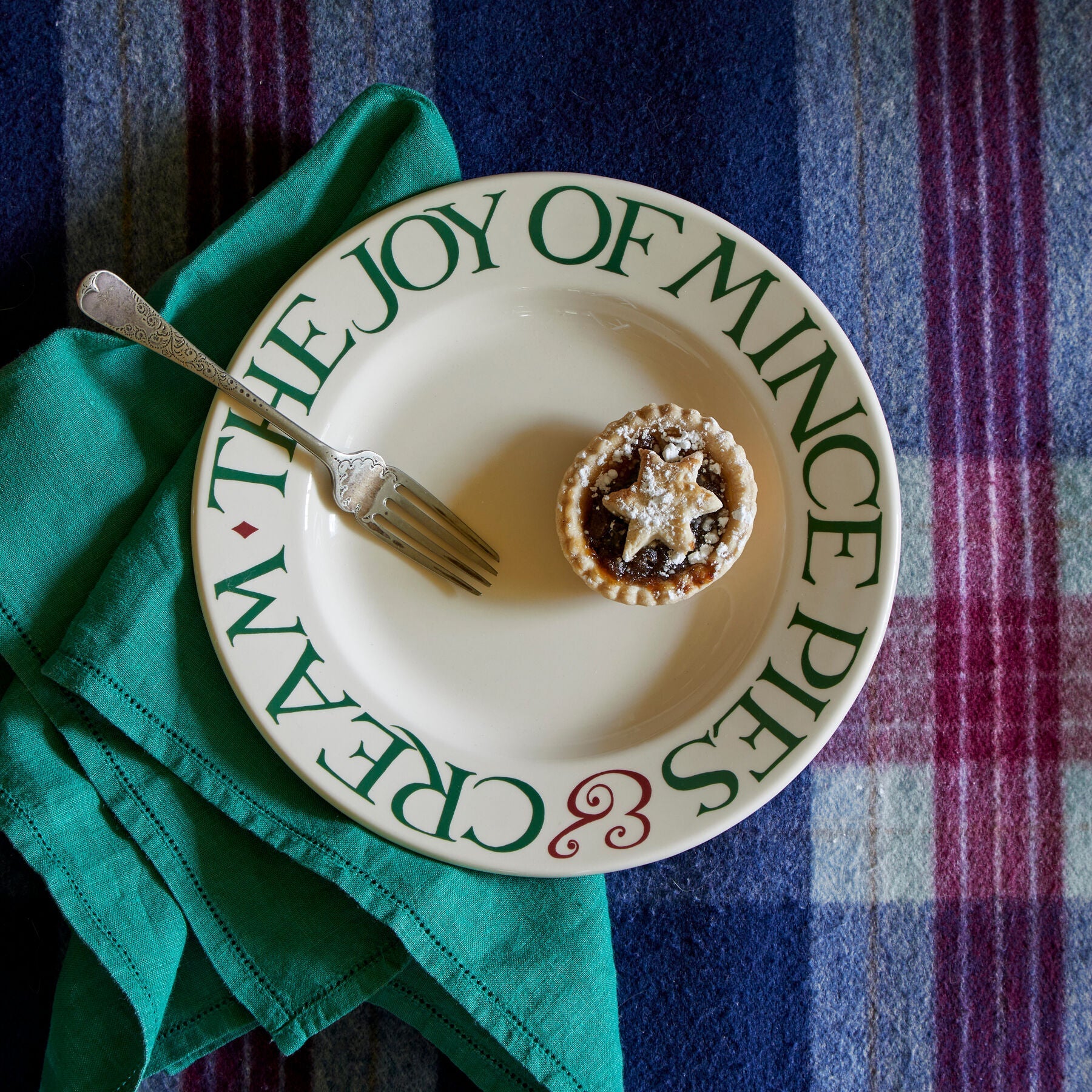 Seconds Christmas Toast & Marmalade Joy Of Mince Pies 8 1/2 Inch Plate