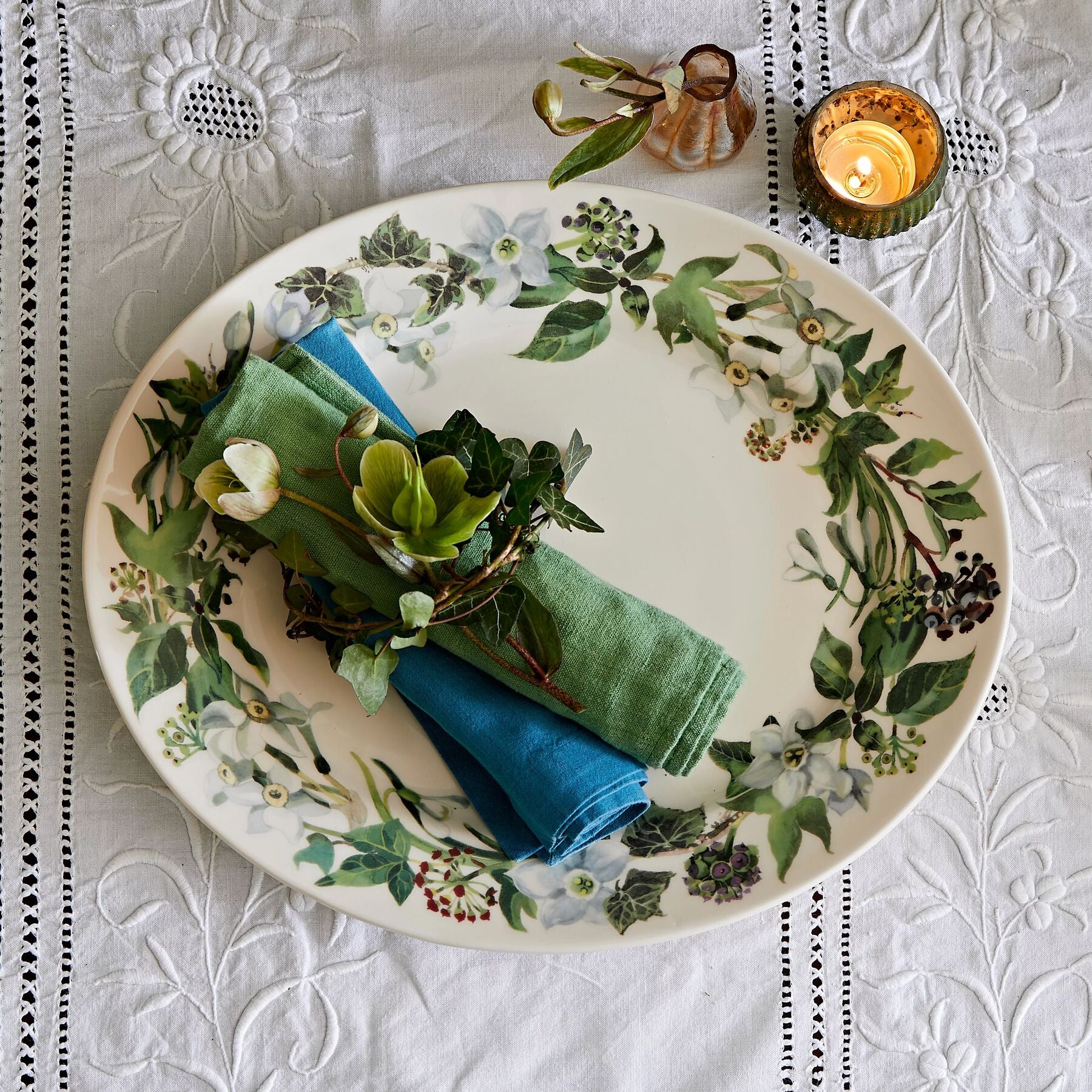 Ivy Medium Oval Platter – Emma Bridgewater UK