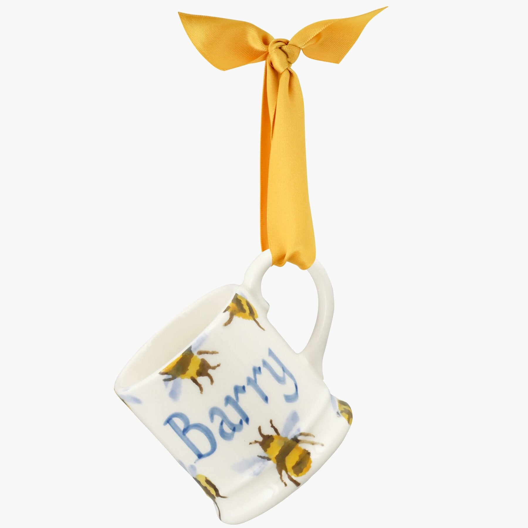 Personalised Bumblebee Tiny Mug Decoration