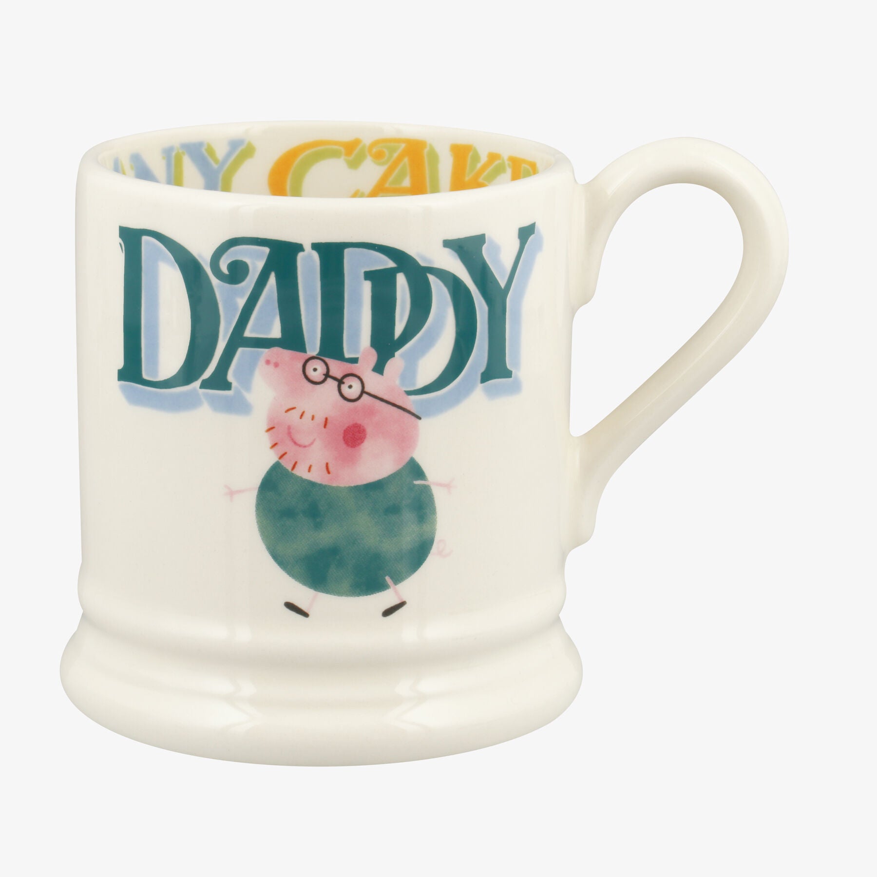 Seconds Peppa Pig Daddy 1/2 Pint Mug