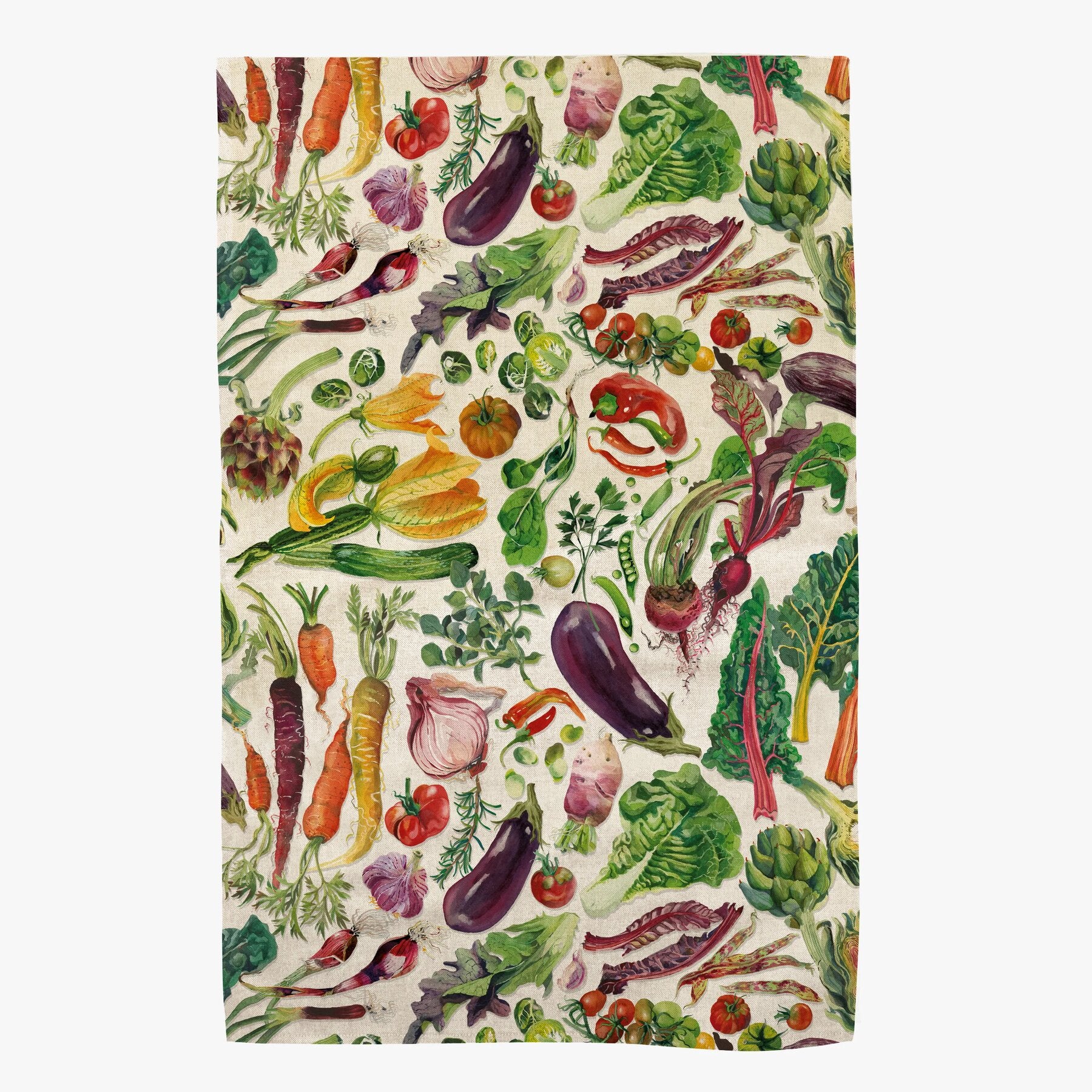 Vegetable Garden Tea Towel