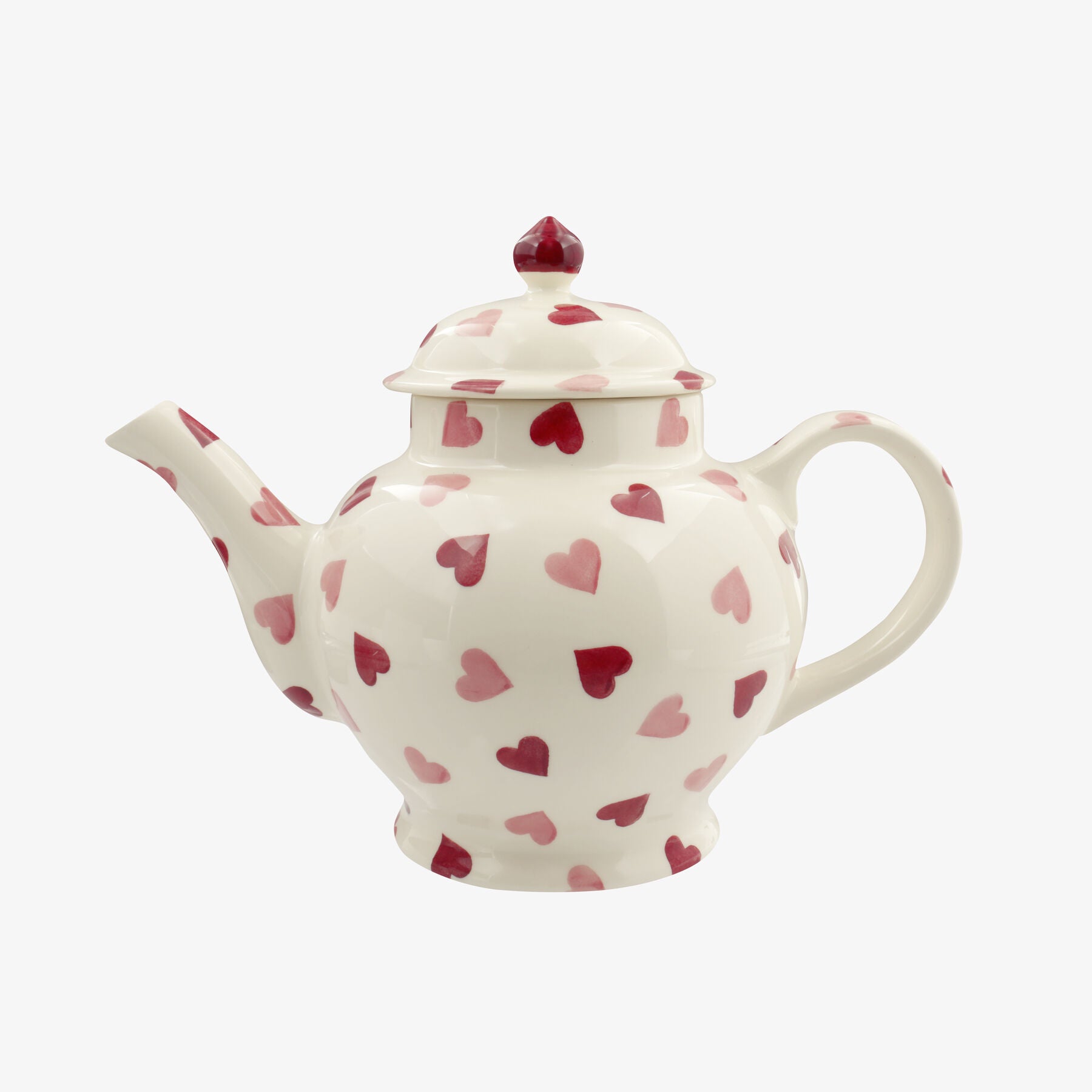 Seconds Pink Hearts 4 Mug Teapot Emma Bridgewater UK