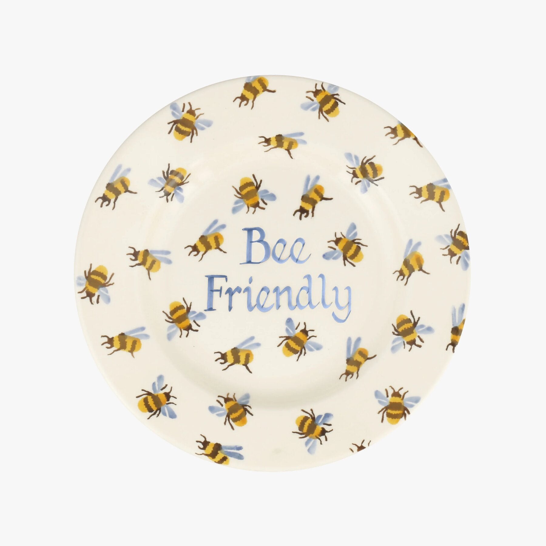 Personalised Bumblebee 8 1/2 Inch Plate