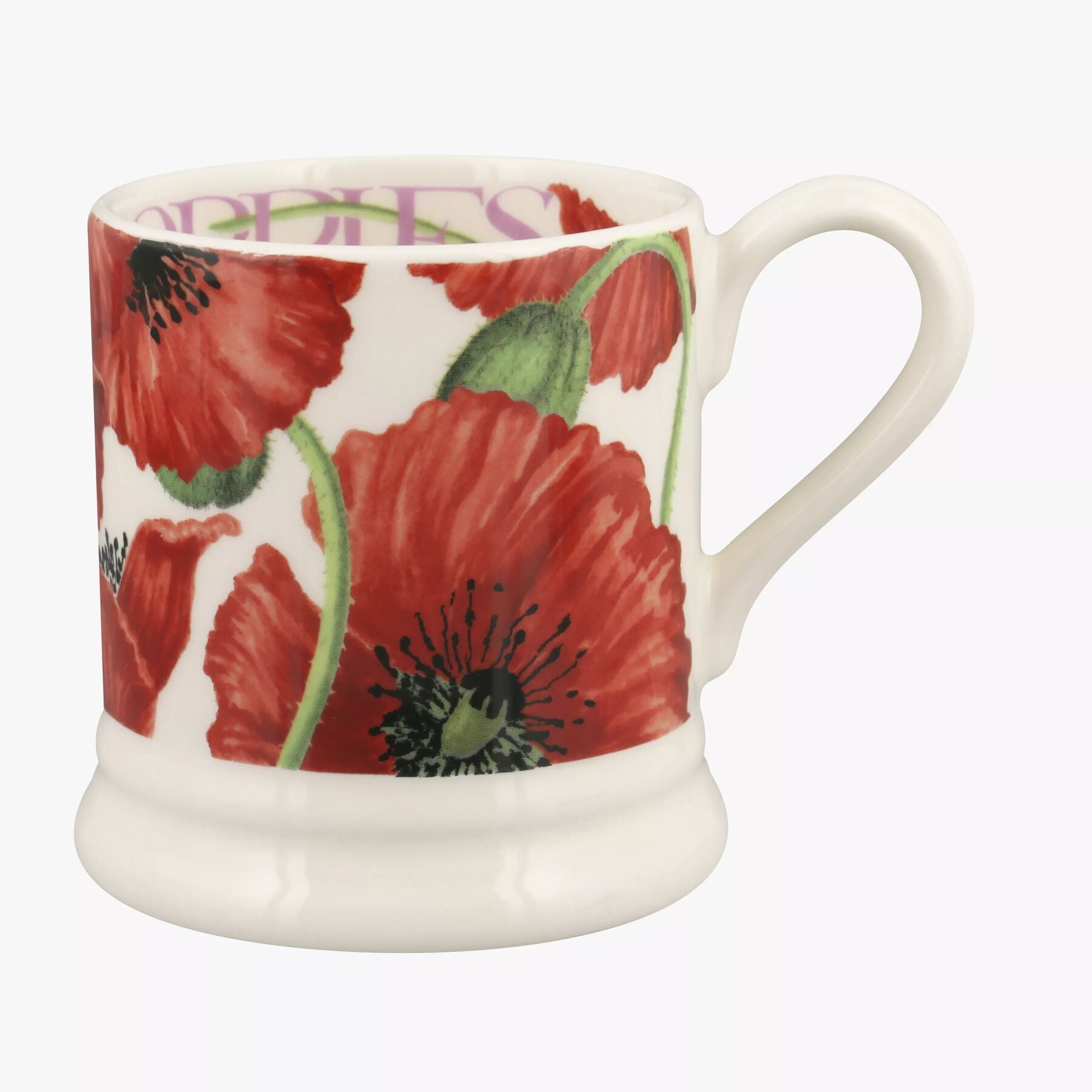 Seconds Red Poppy 1/2 Pint Mug