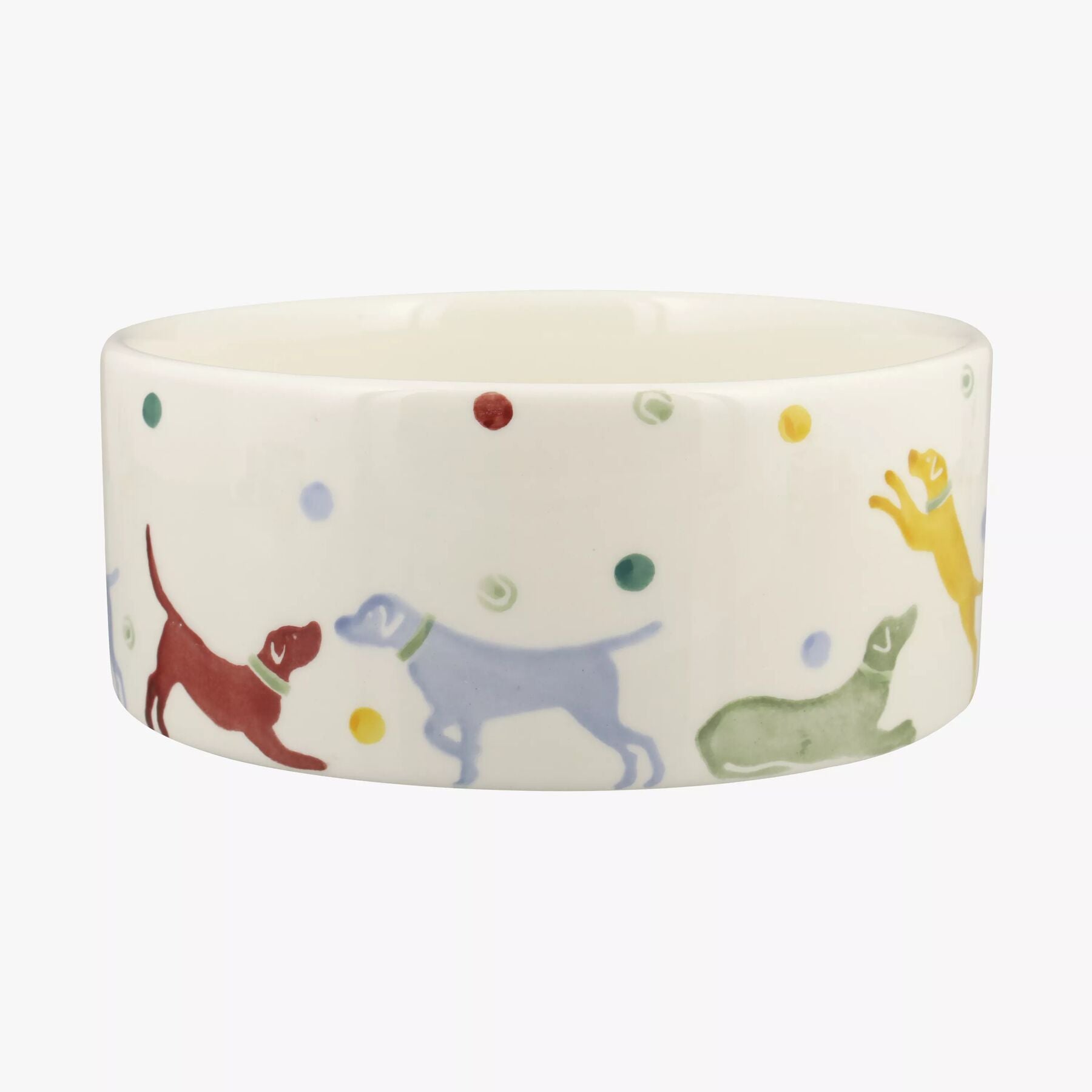 Large personalised best sale ceramic dog bowl