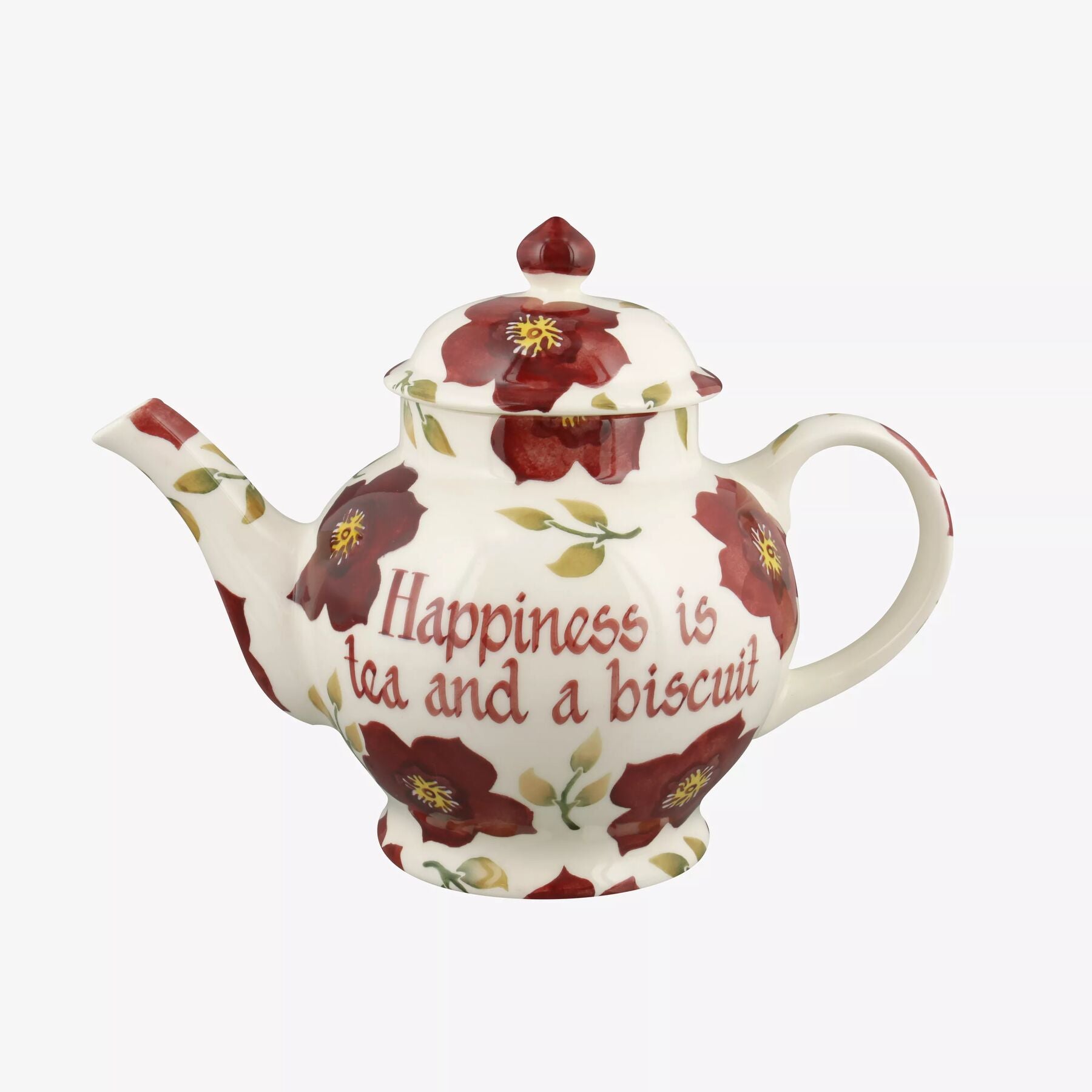 Personalised Hellebore 4 Mug Teapot