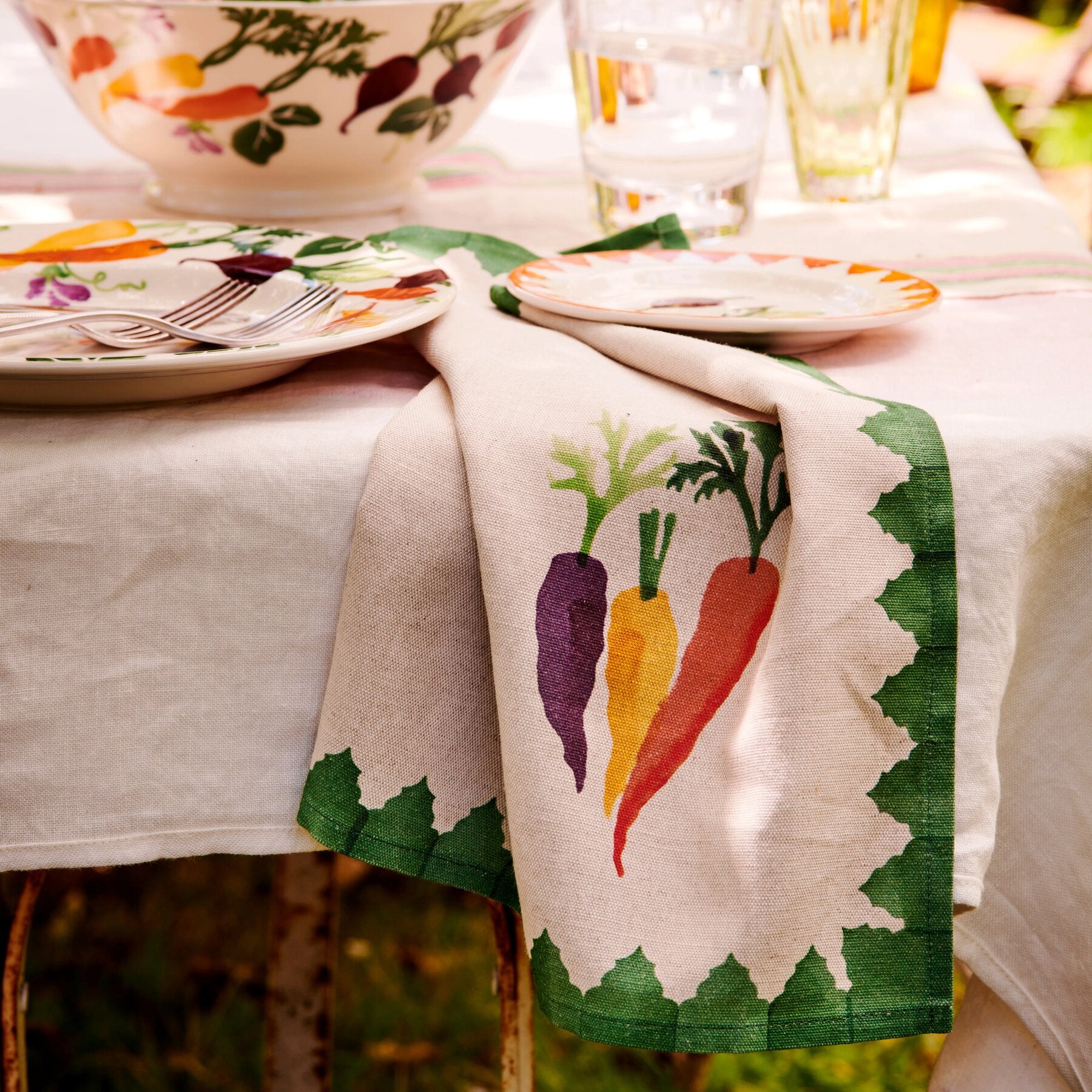 Carrots & Beets Set Of 2 Napkins