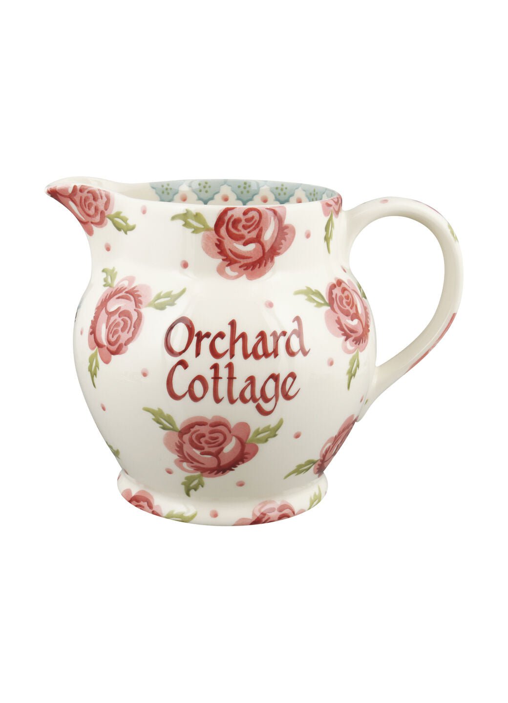 Personalised Rose & Bee 3 Pint Jug