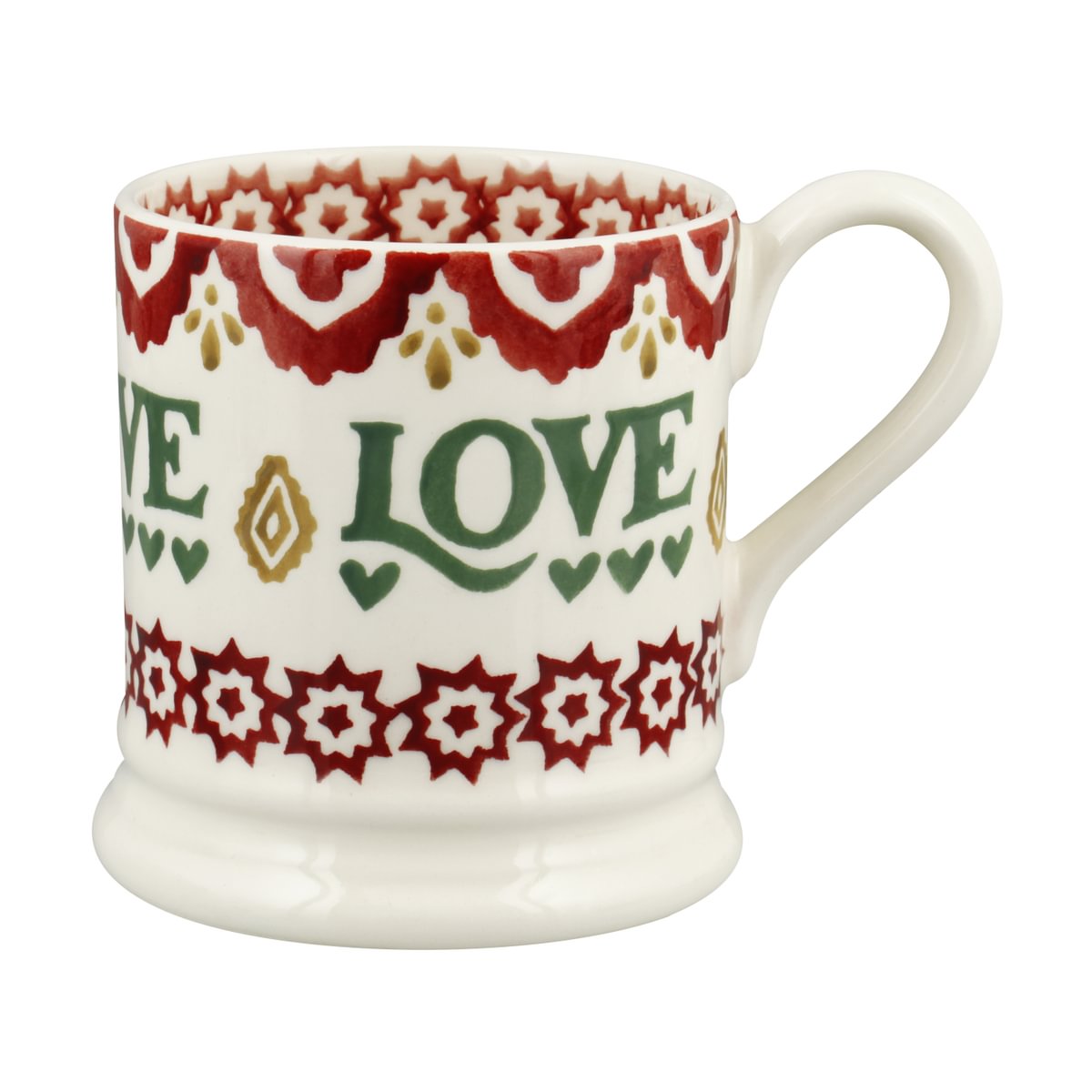 Seconds Christmas Joy Love 1/2 Pint Mug