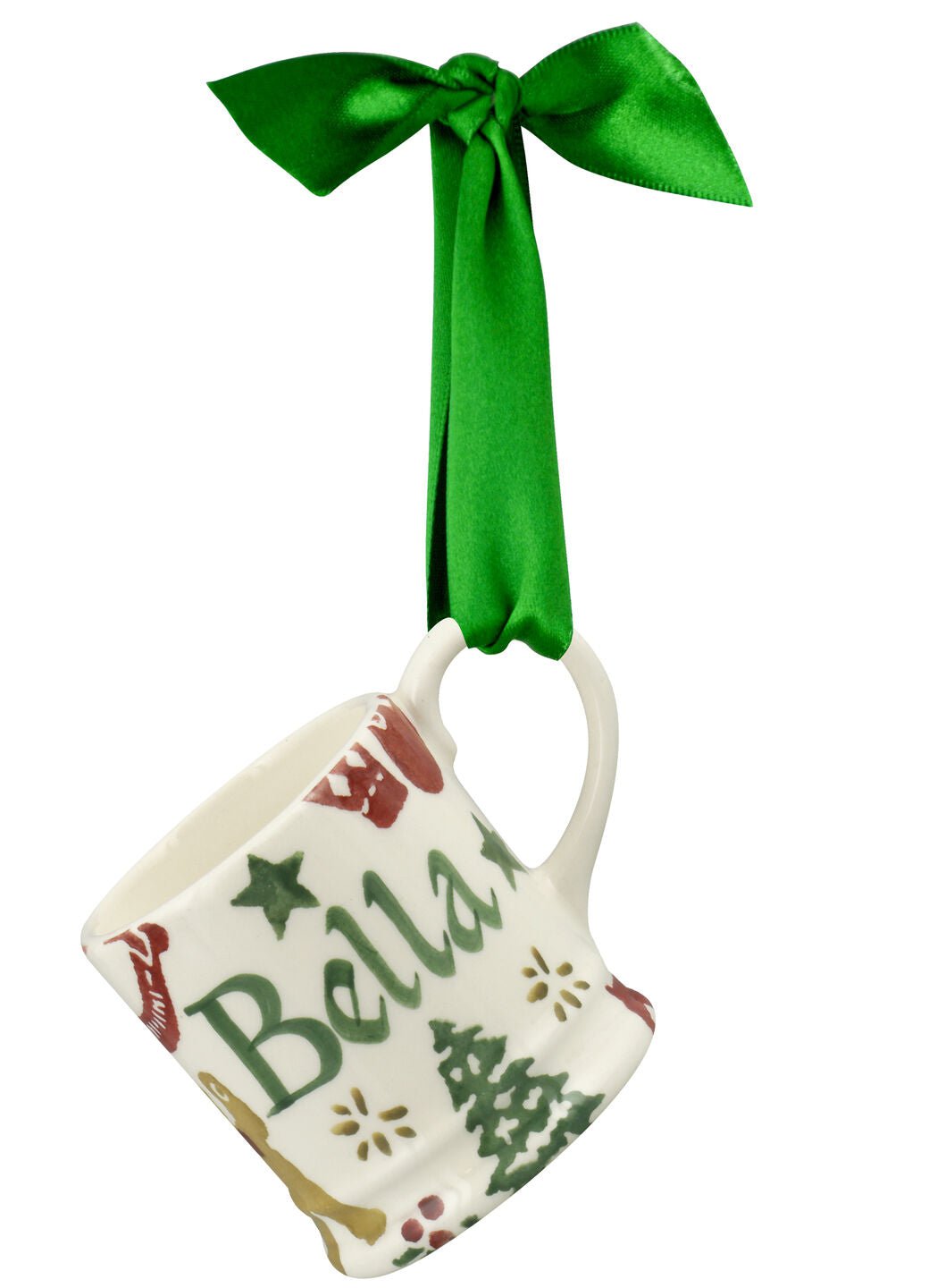 Personalised Christmas Celebration Tiny Mug