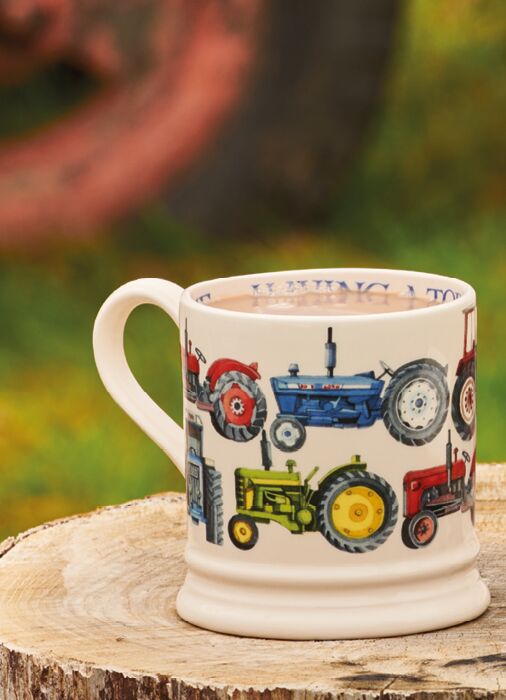 Tractors 1/2 Pint Mug