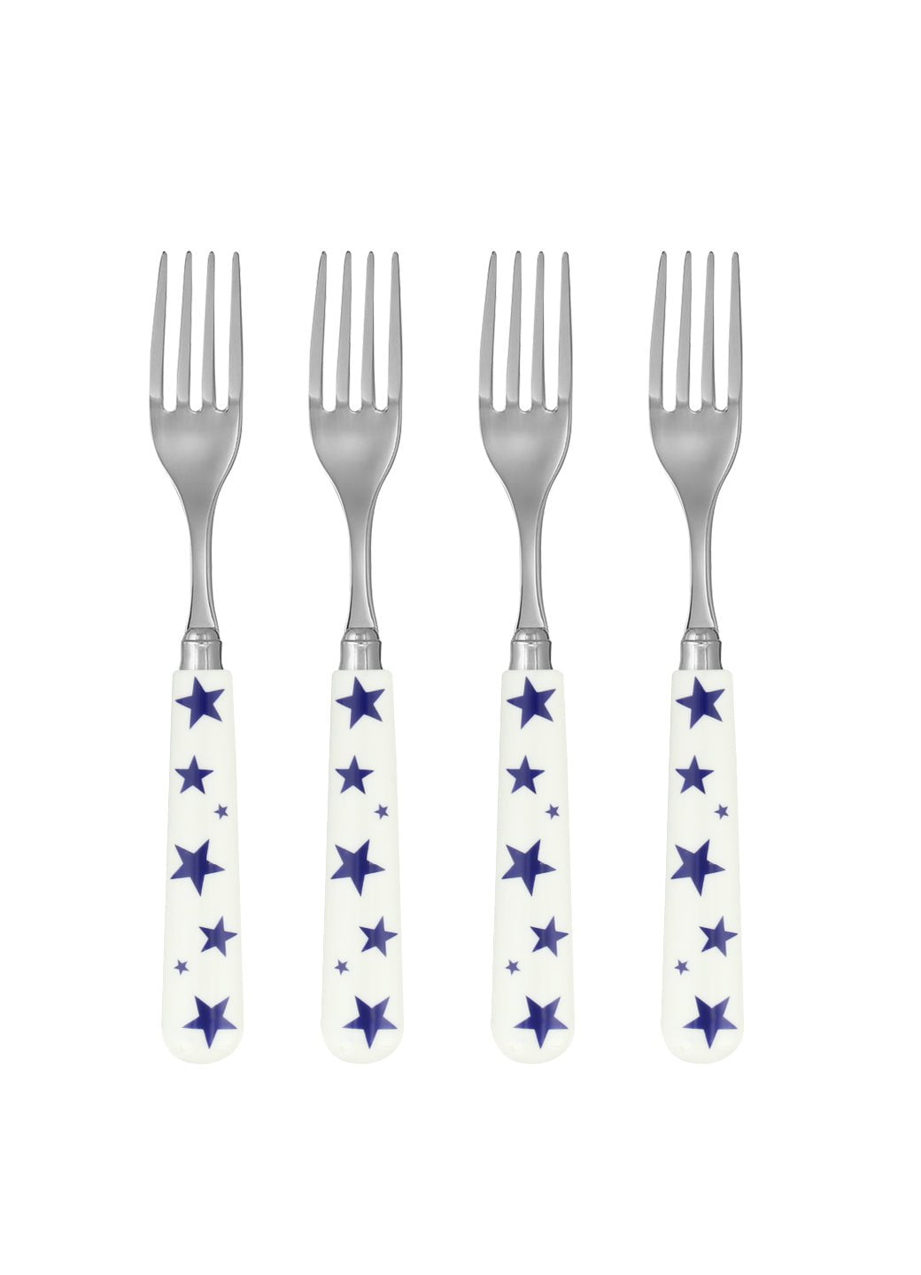 Blue Star Set Of 4 Forks