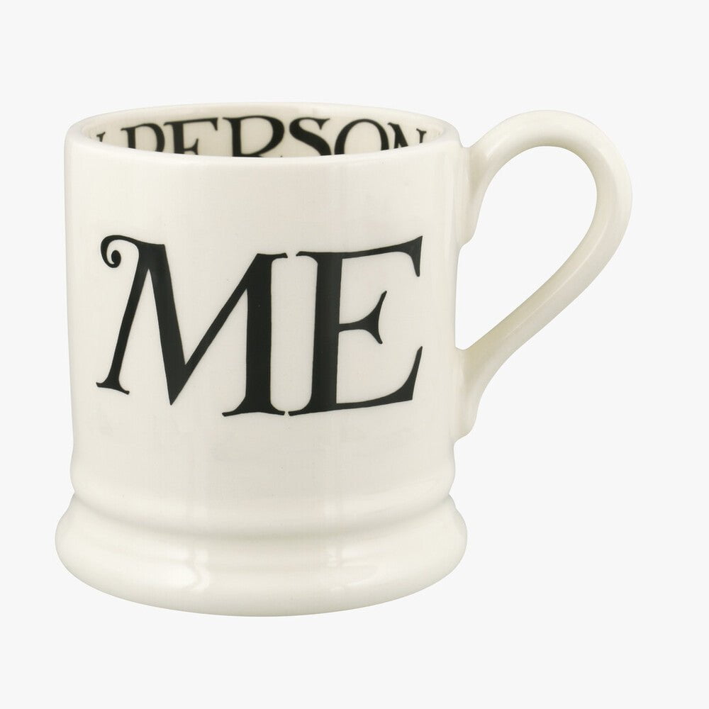 Seconds Black Toast Me 1/2 Pint Mug