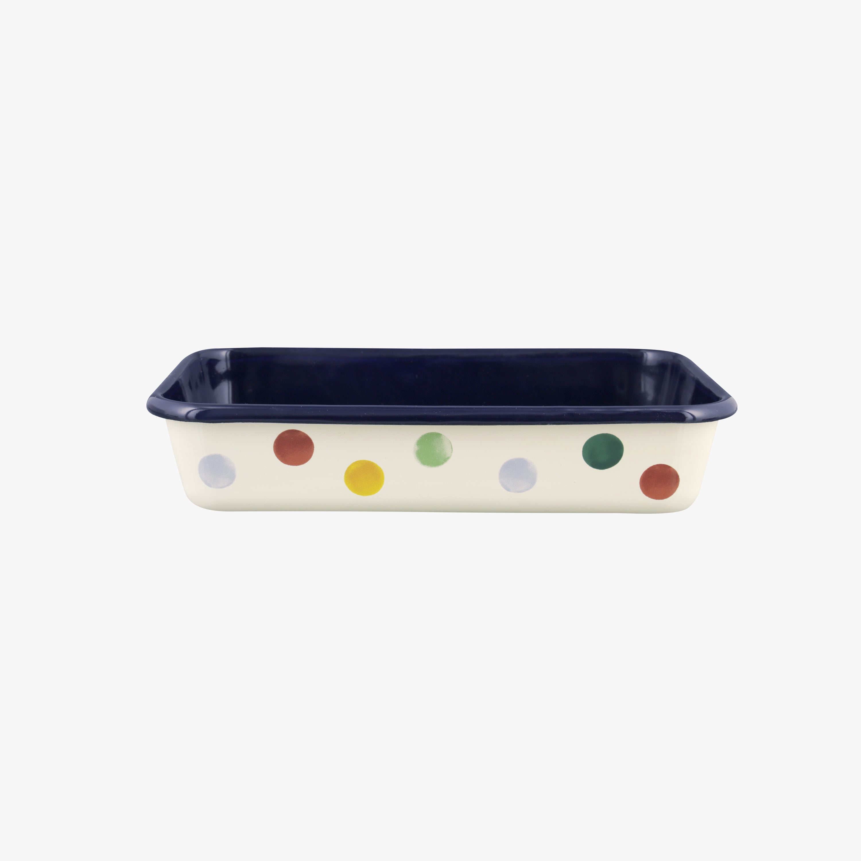 Polka Dot Enamel Small Roaster