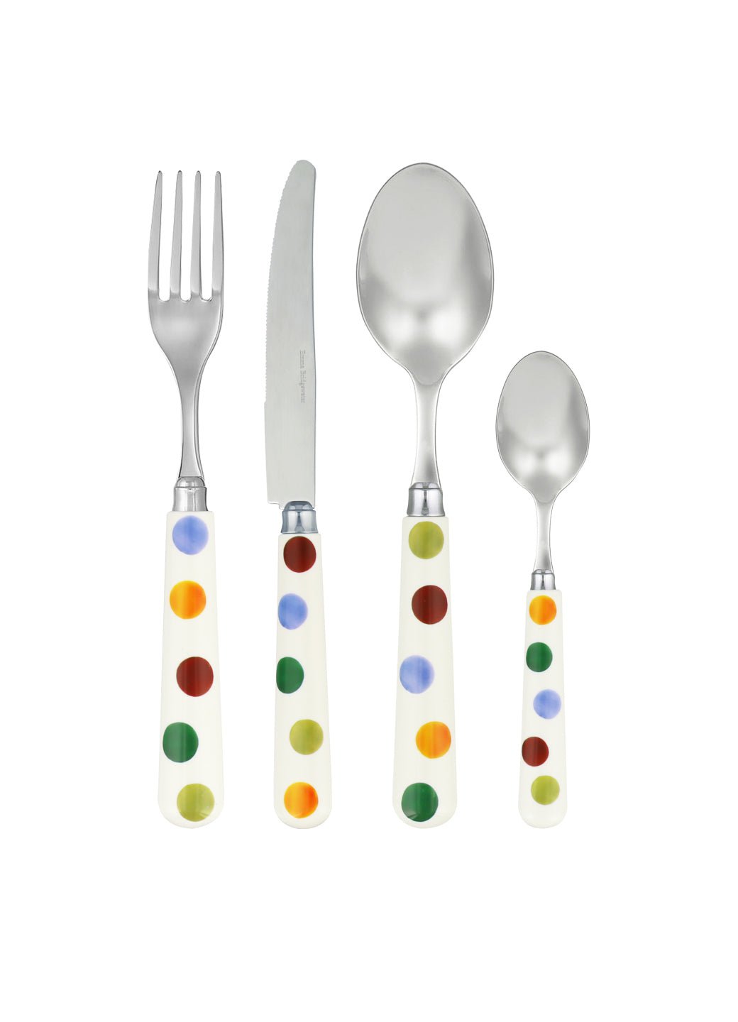 Polka Dot Set Of 16 Cutlery