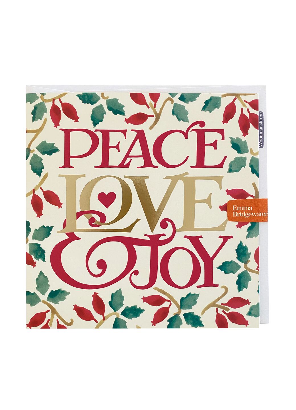 Peace, Love & Joy Card