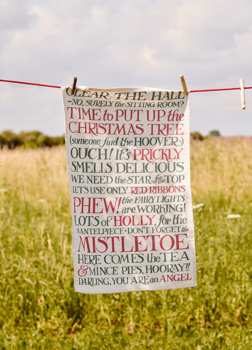 Christmas Toast Tea Towel