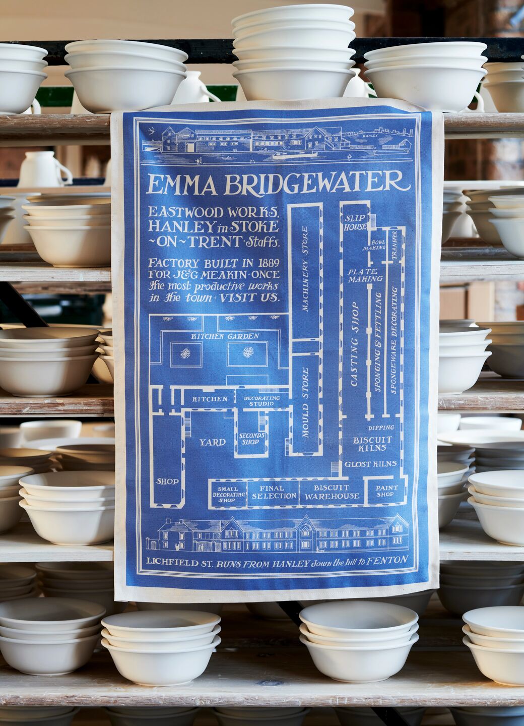 Factory Tea Towel