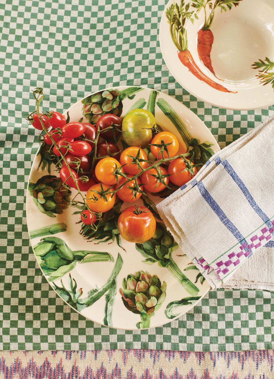 Artichoke Medium Oval Platter