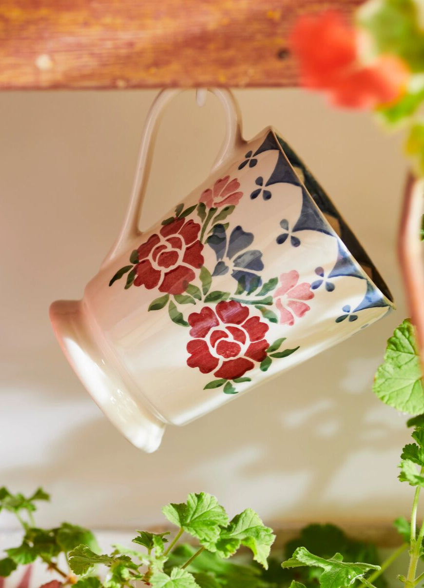 Antique Roses Cocoa Mug