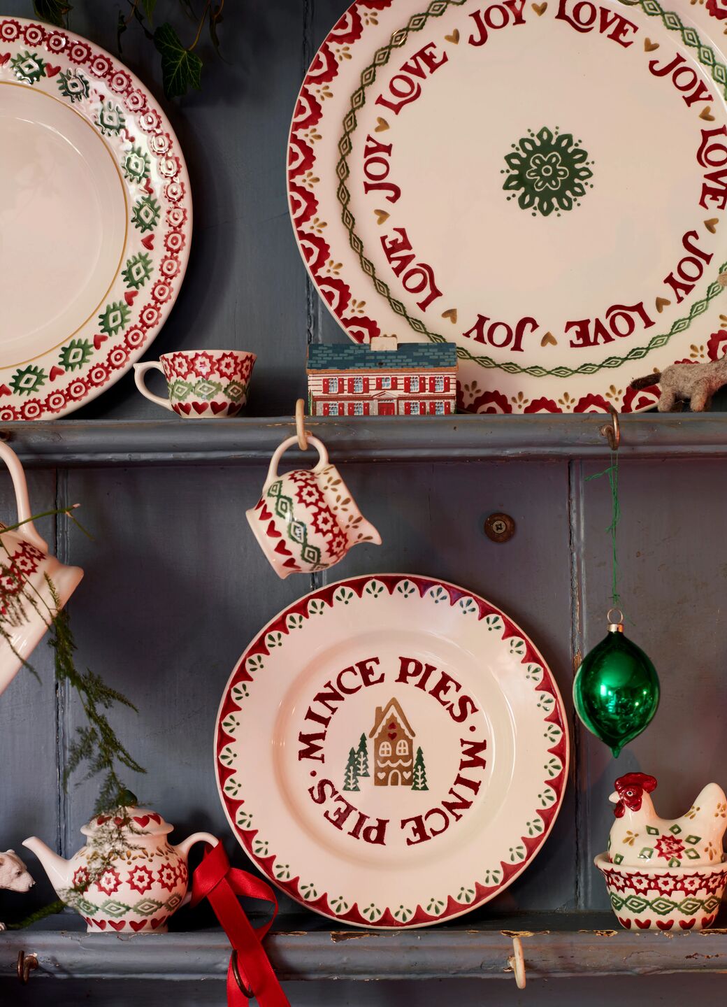 Gingerbread Mince Pies 8 1/2 Inch Plate