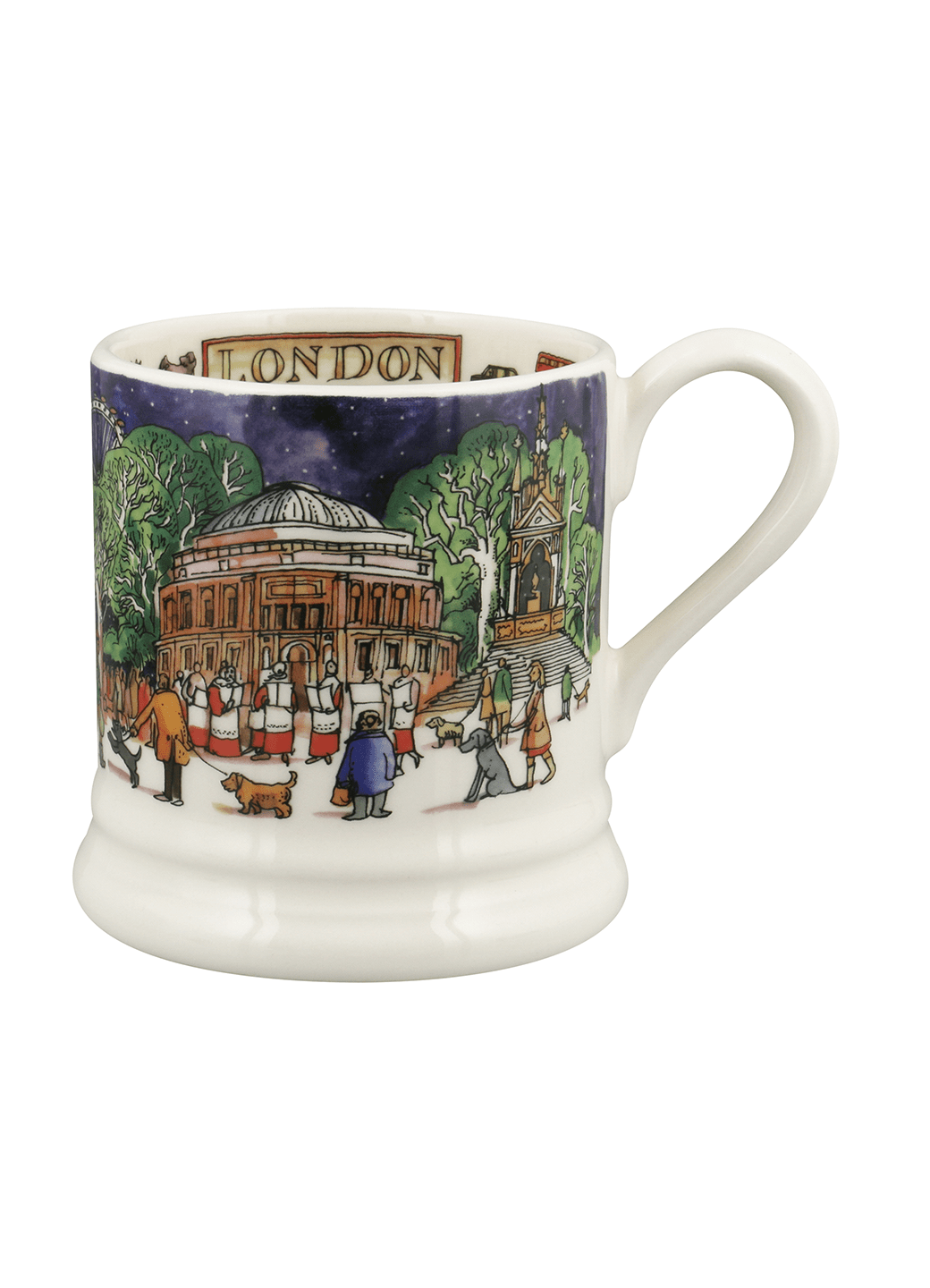 London At Christmas 1/2 Pint Mug