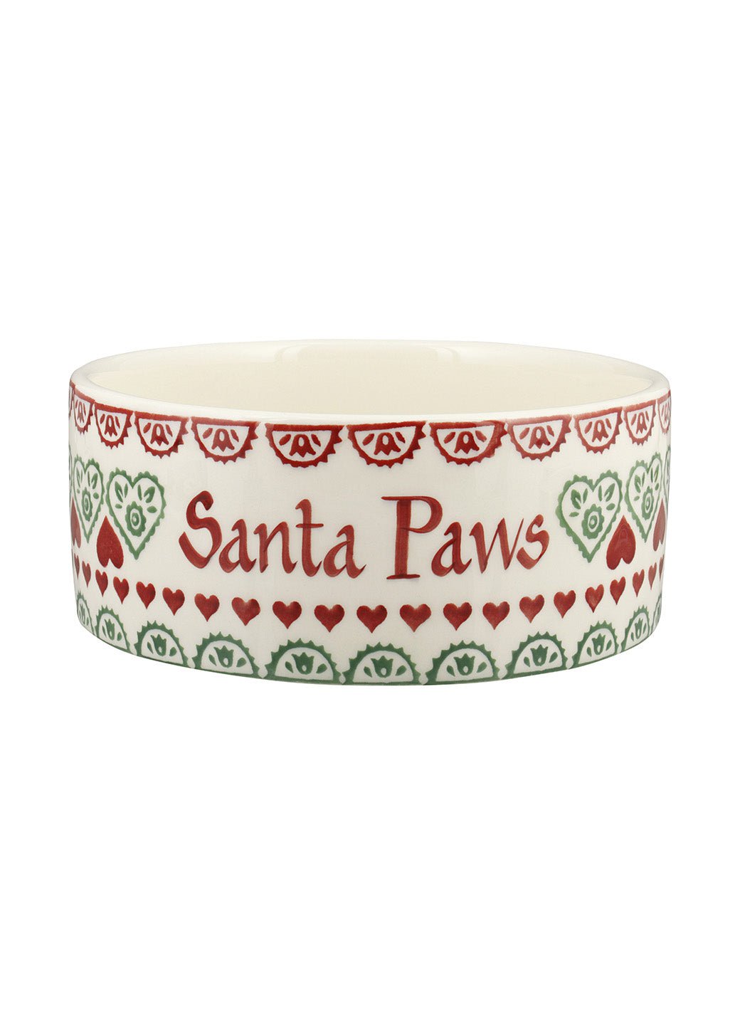 Personalised Christmas Sampler Large Pet Bowl