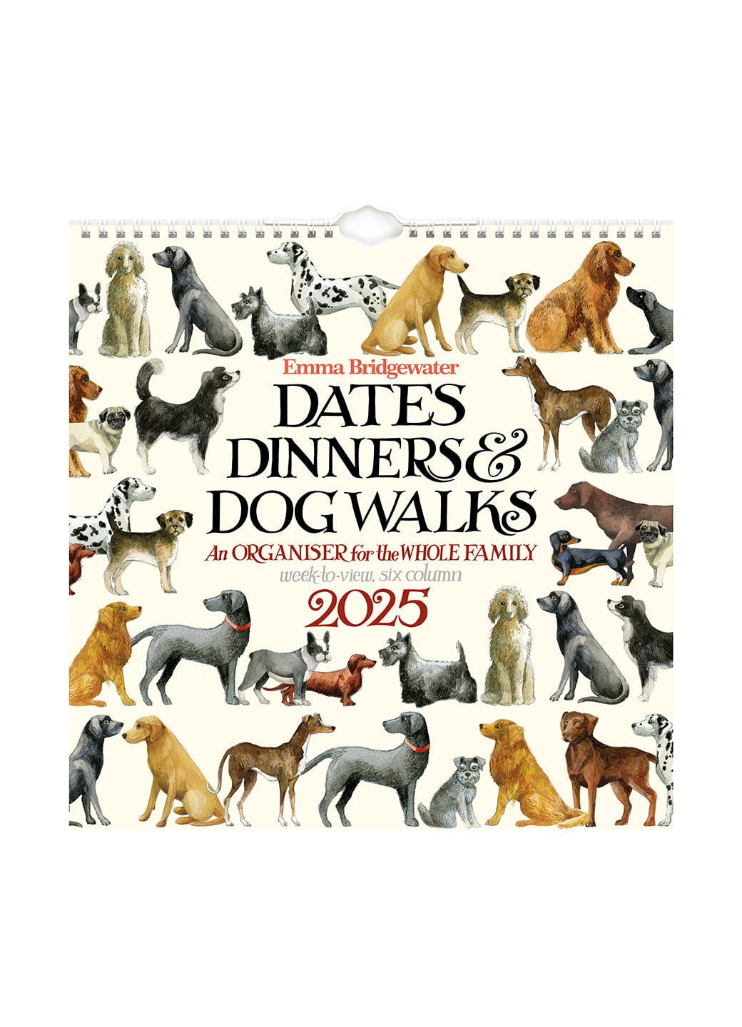 Dates, Dinners & Dog Walks Family Organiser