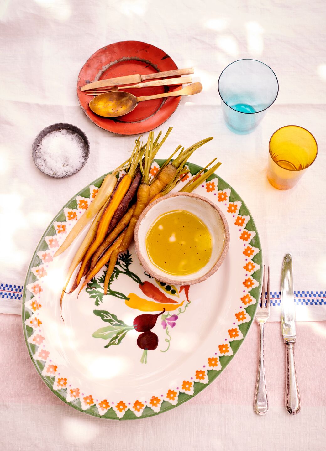 Carrots & Beets Medium Oval Platter