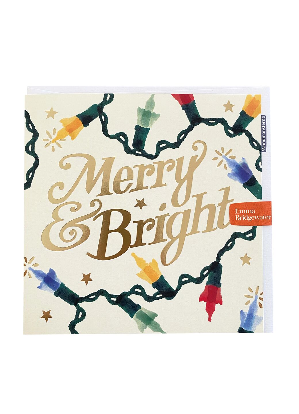 Fairy Lights Merry & Bright Card