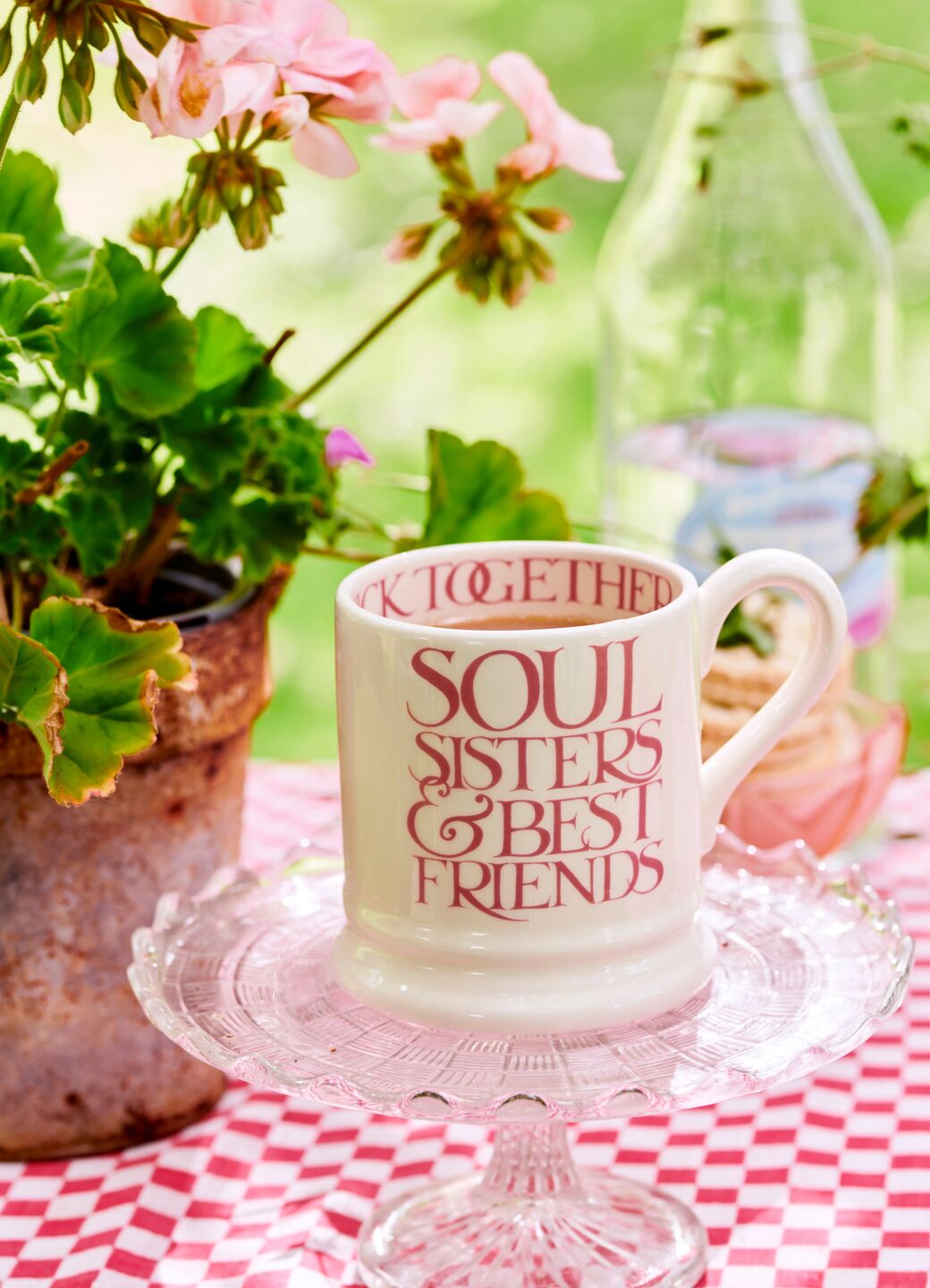 Pink Toast Soul Sisters 1/2 Pint Mug