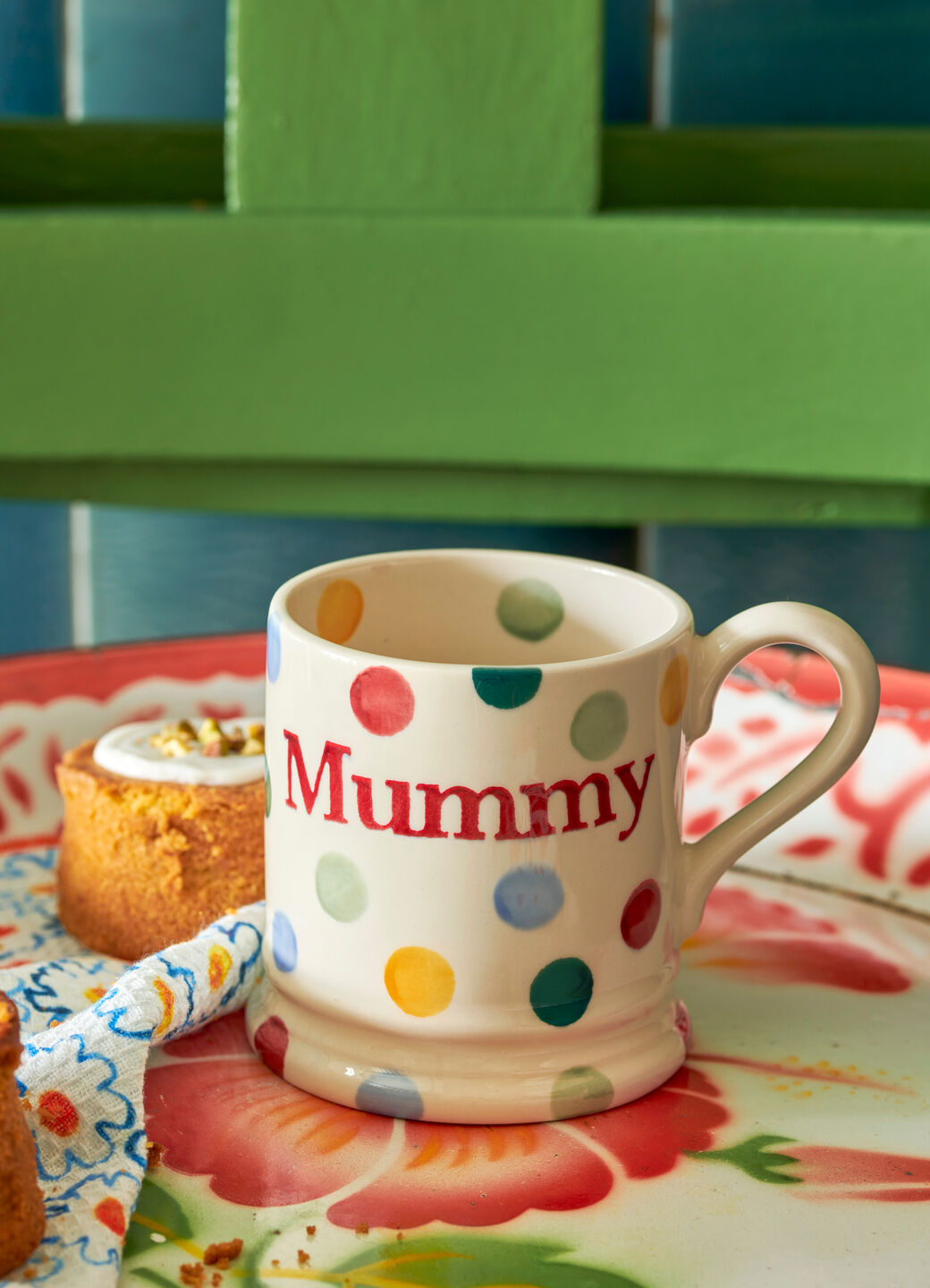 Seconds Polka Dot Mummy 1/2 Pint Mug