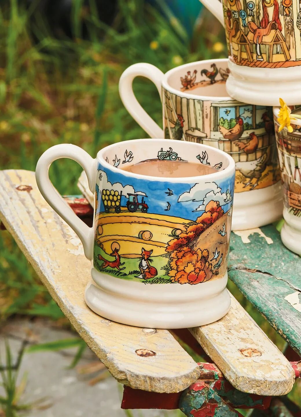 Baling & Ploughing 1/2 Pint Mug