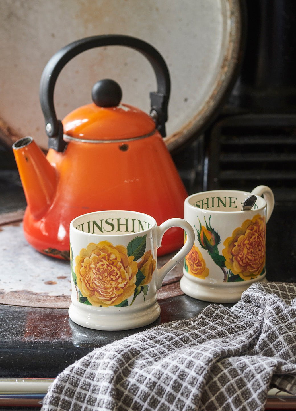 David Austin Bring Me Sunshine 1/2 Pint Mug