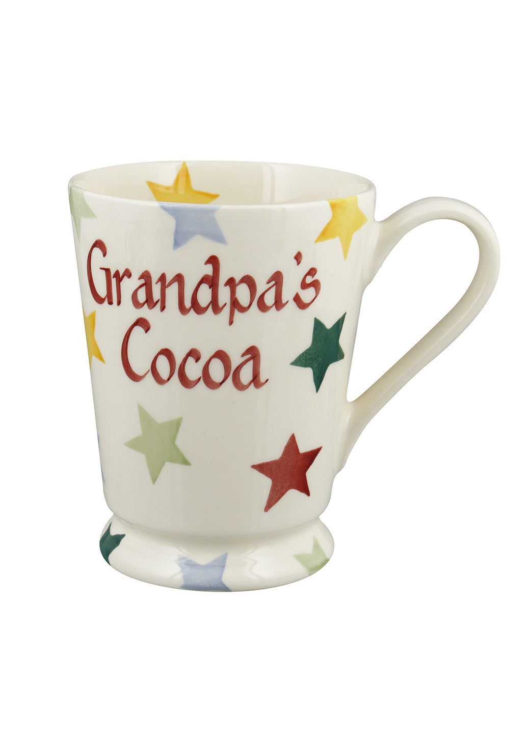 Personalised Polka Star Cocoa Mug