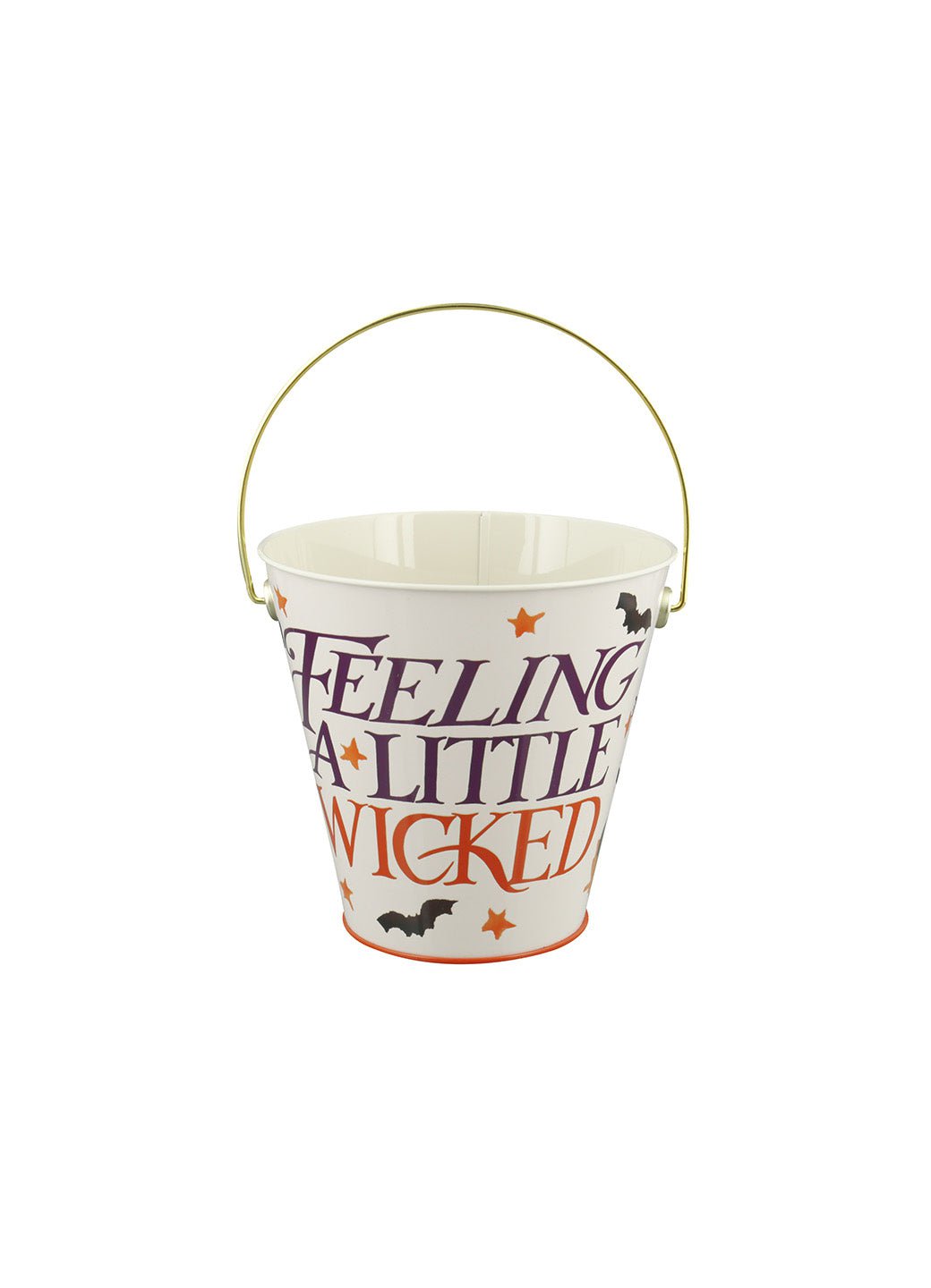 Halloween Toast Feeling A Little Wicked Trick or Treat Tin Bucket