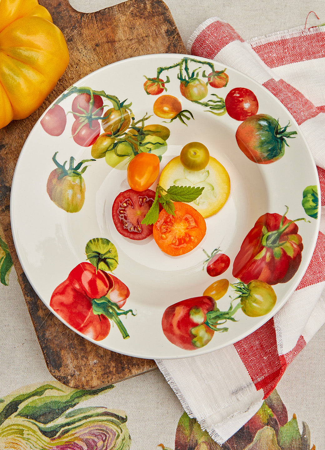 Seconds Tomatoes Soup Plate