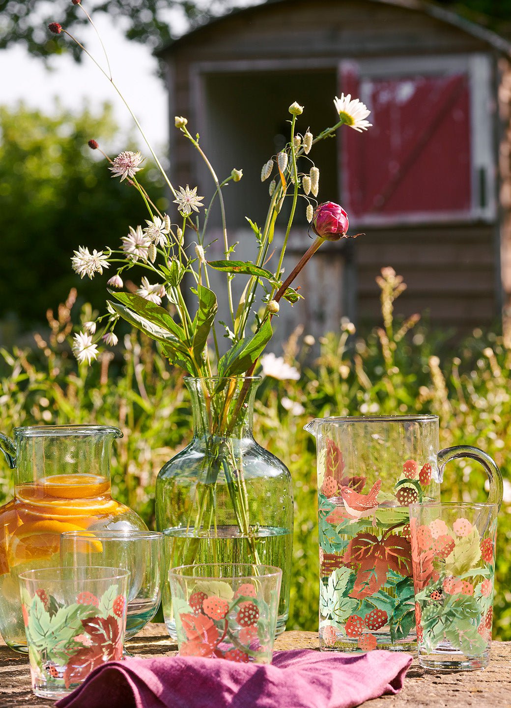 Bramble Glass Jug