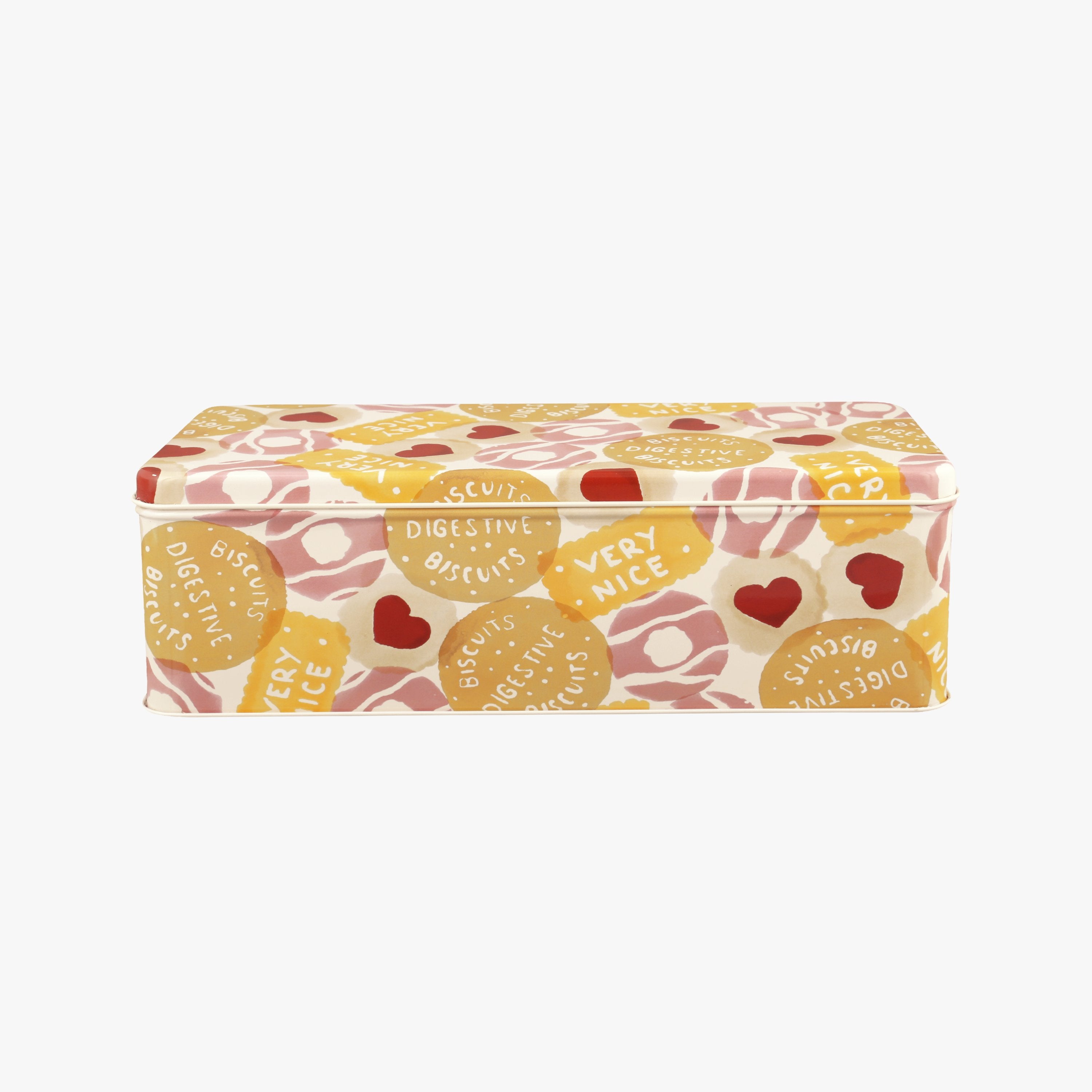 Biscuits Long Deep Rectangular Tin