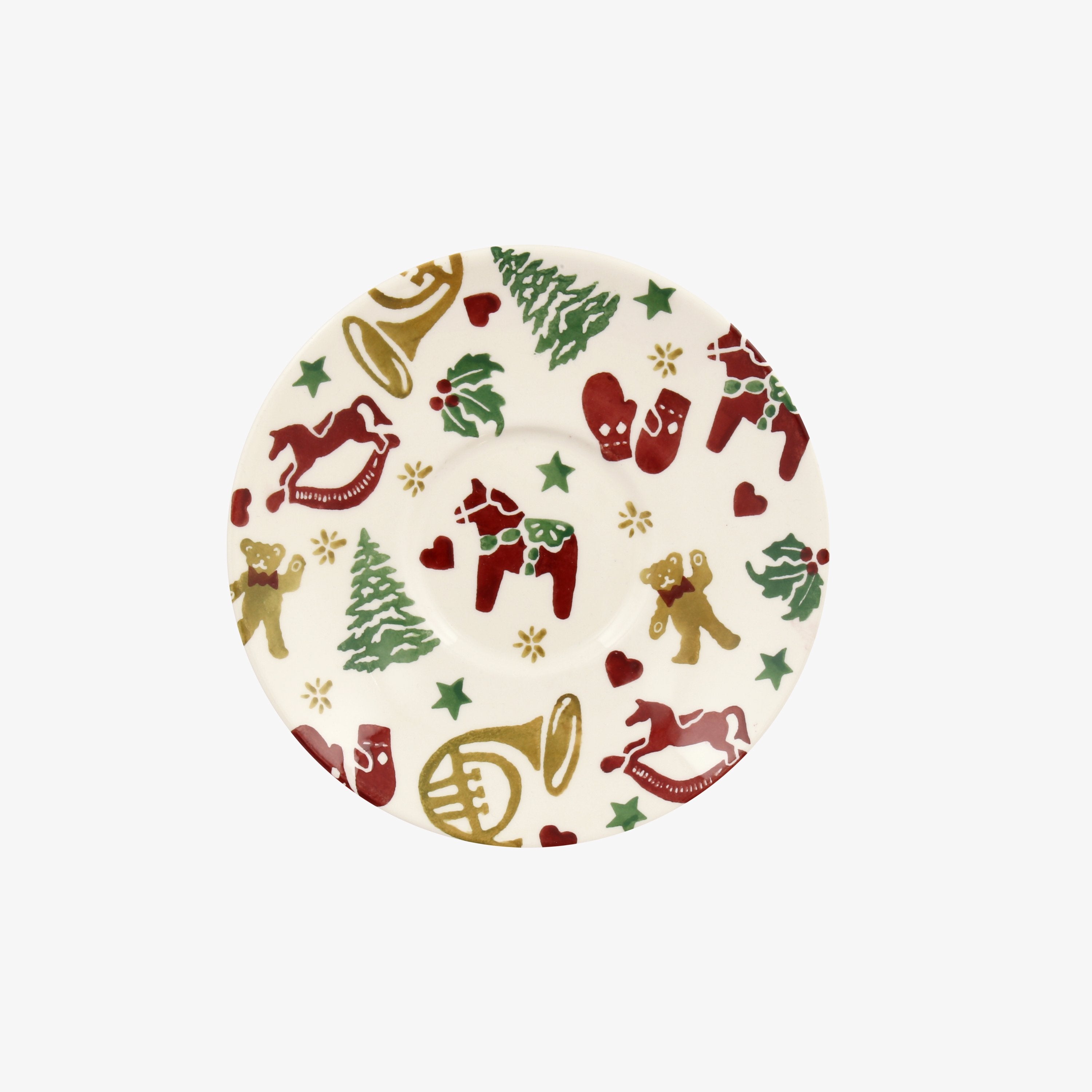 Christmas Celebration Small Saucer