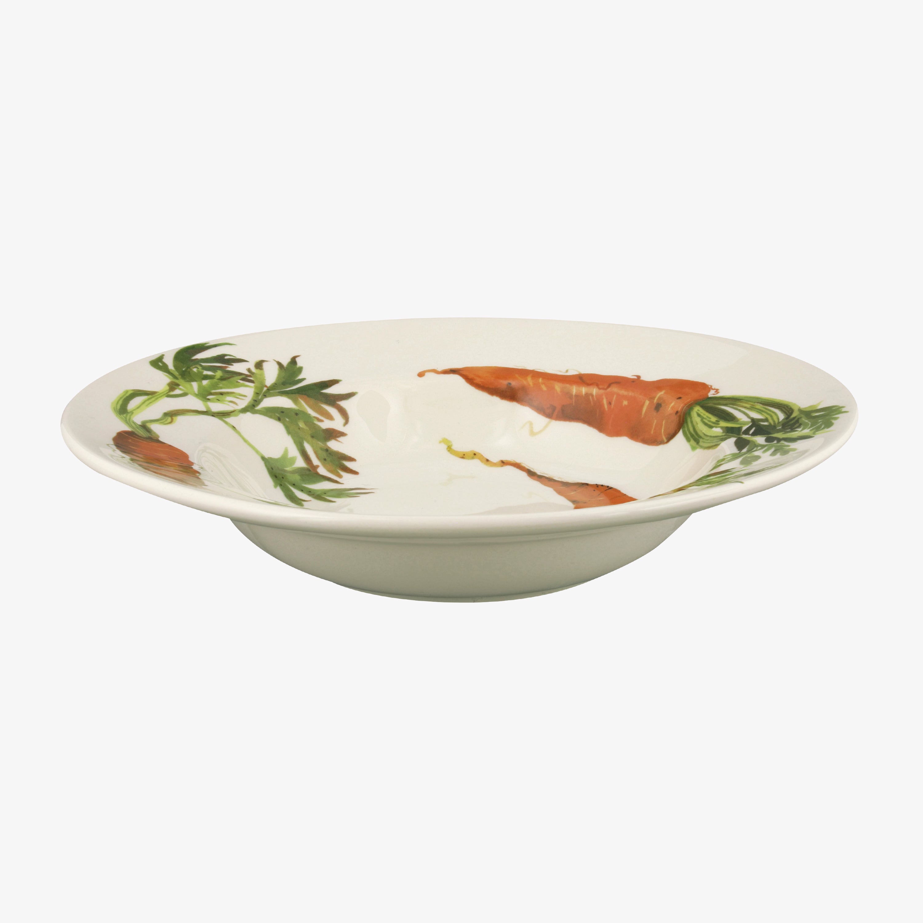 Seconds Vegetable Garden Carrots Soup Plate