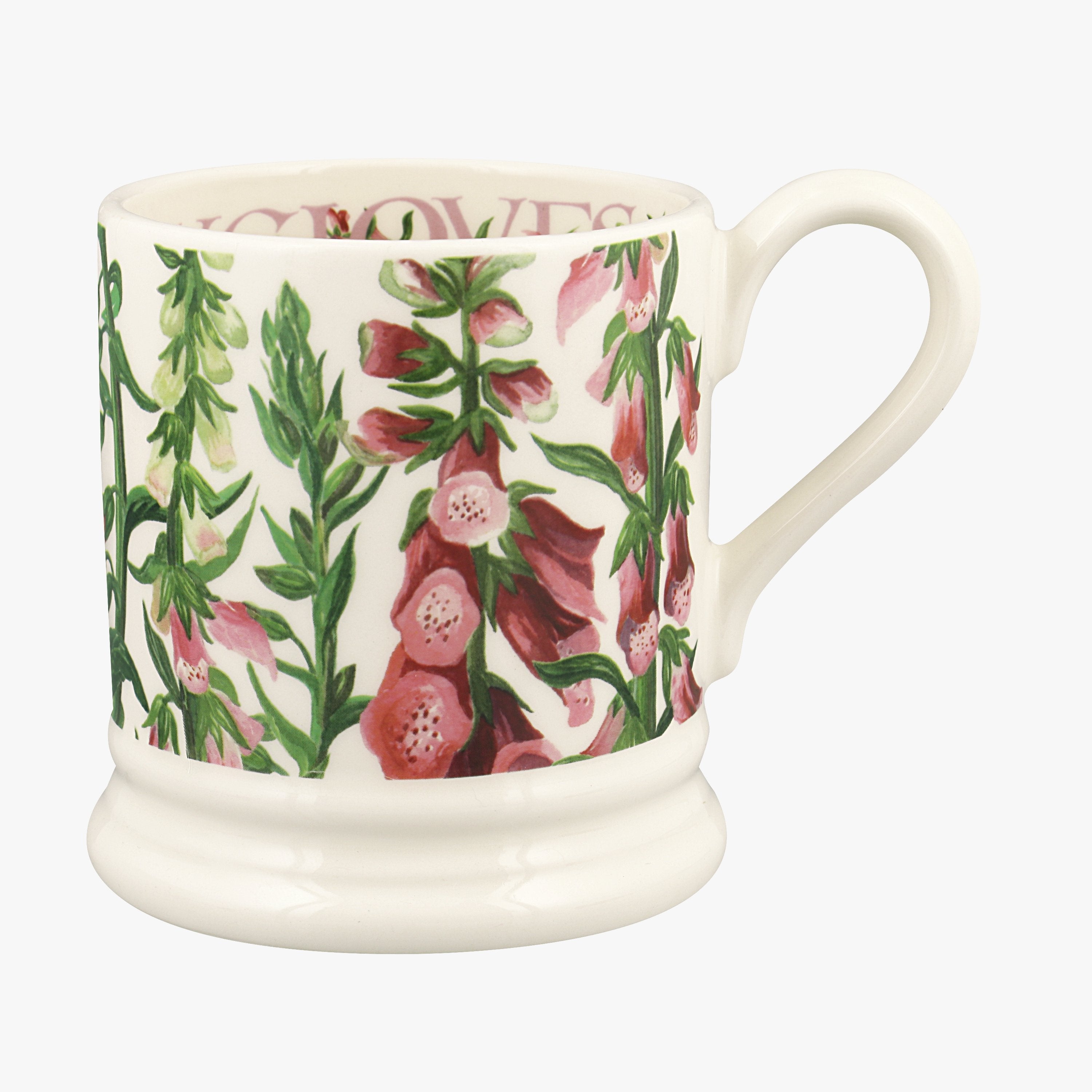 Seconds Foxgloves 1/2 Pint Mug