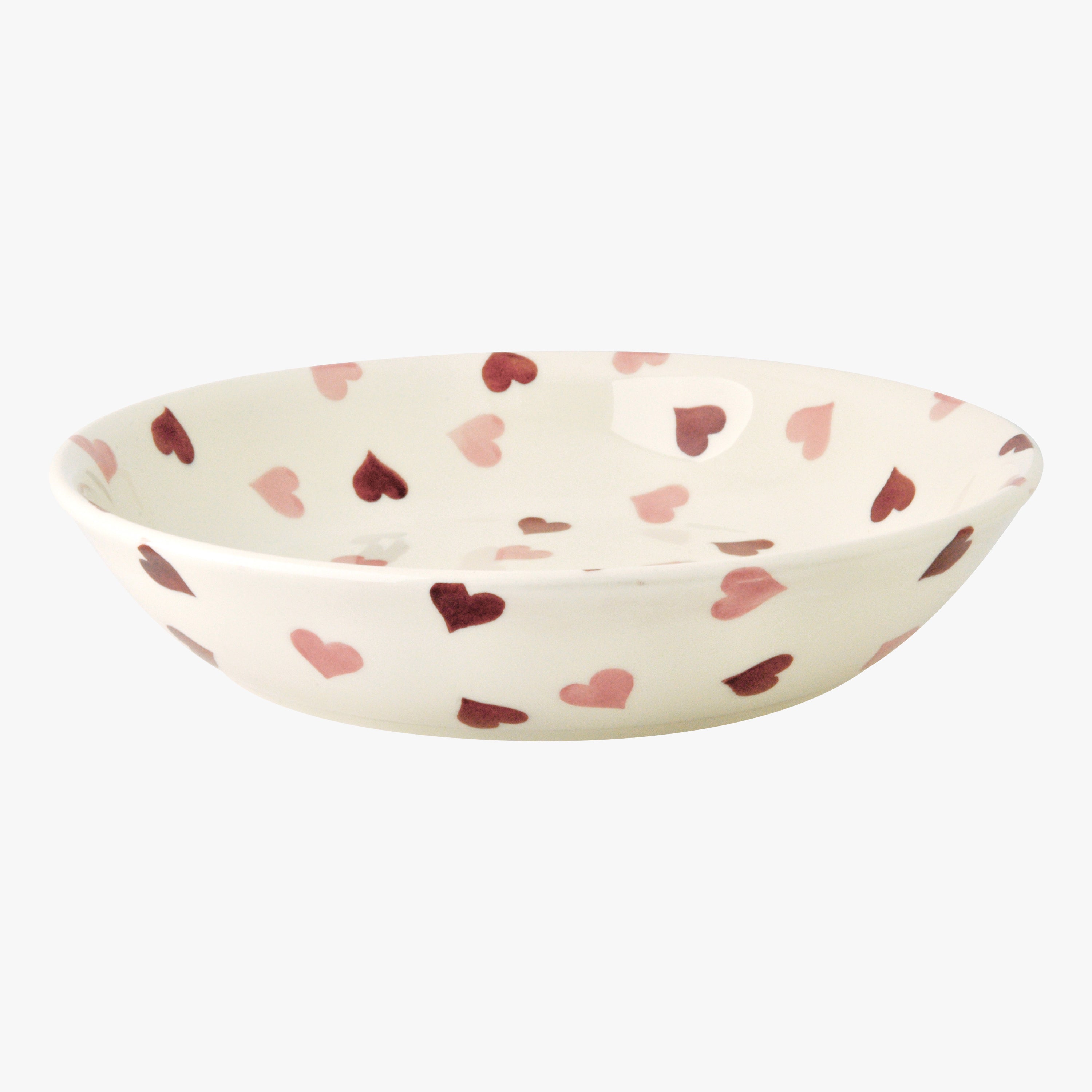 Pink Hearts Pasta Bowl