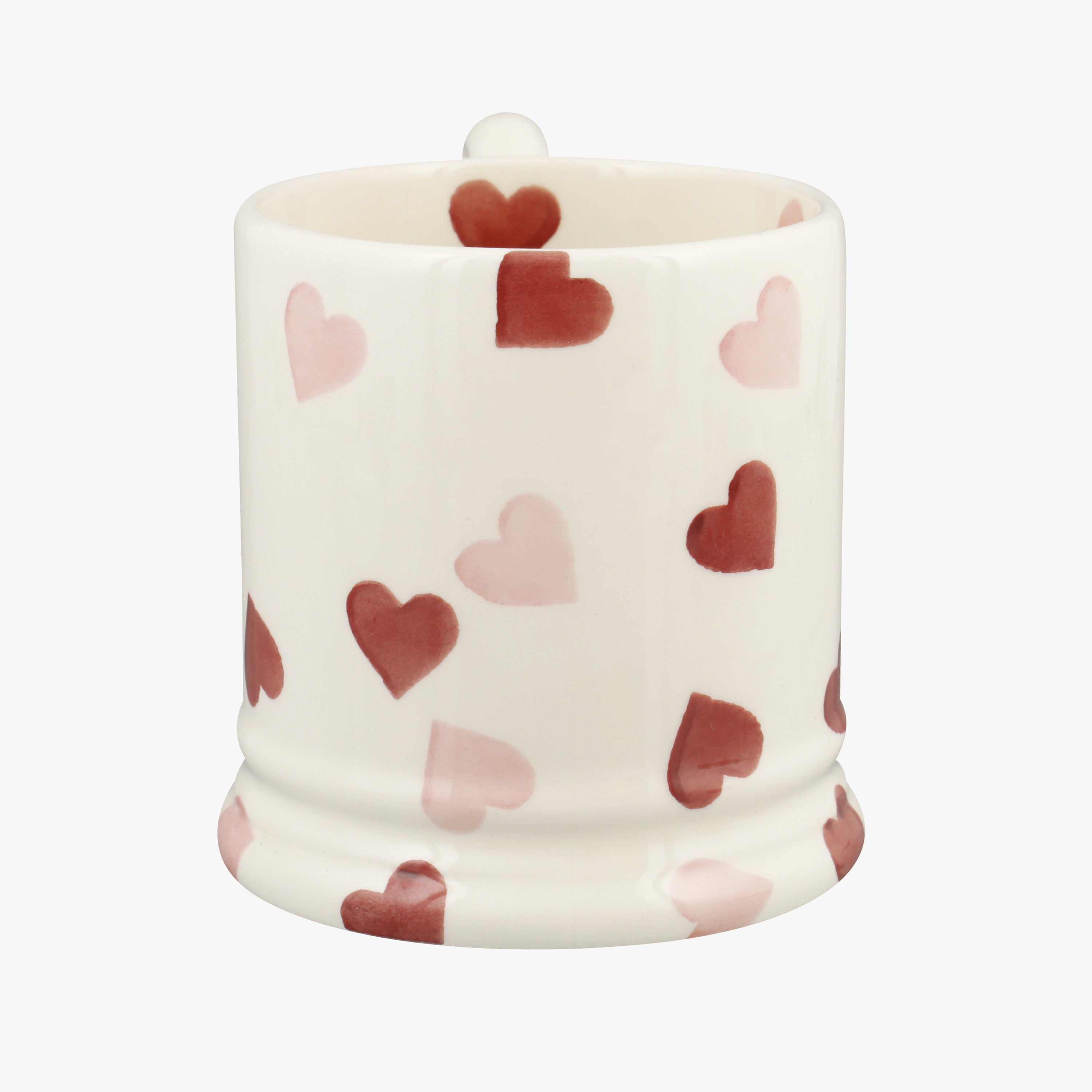 Emma Bridgewater Pink Hearts Mug, Pink, 300ml