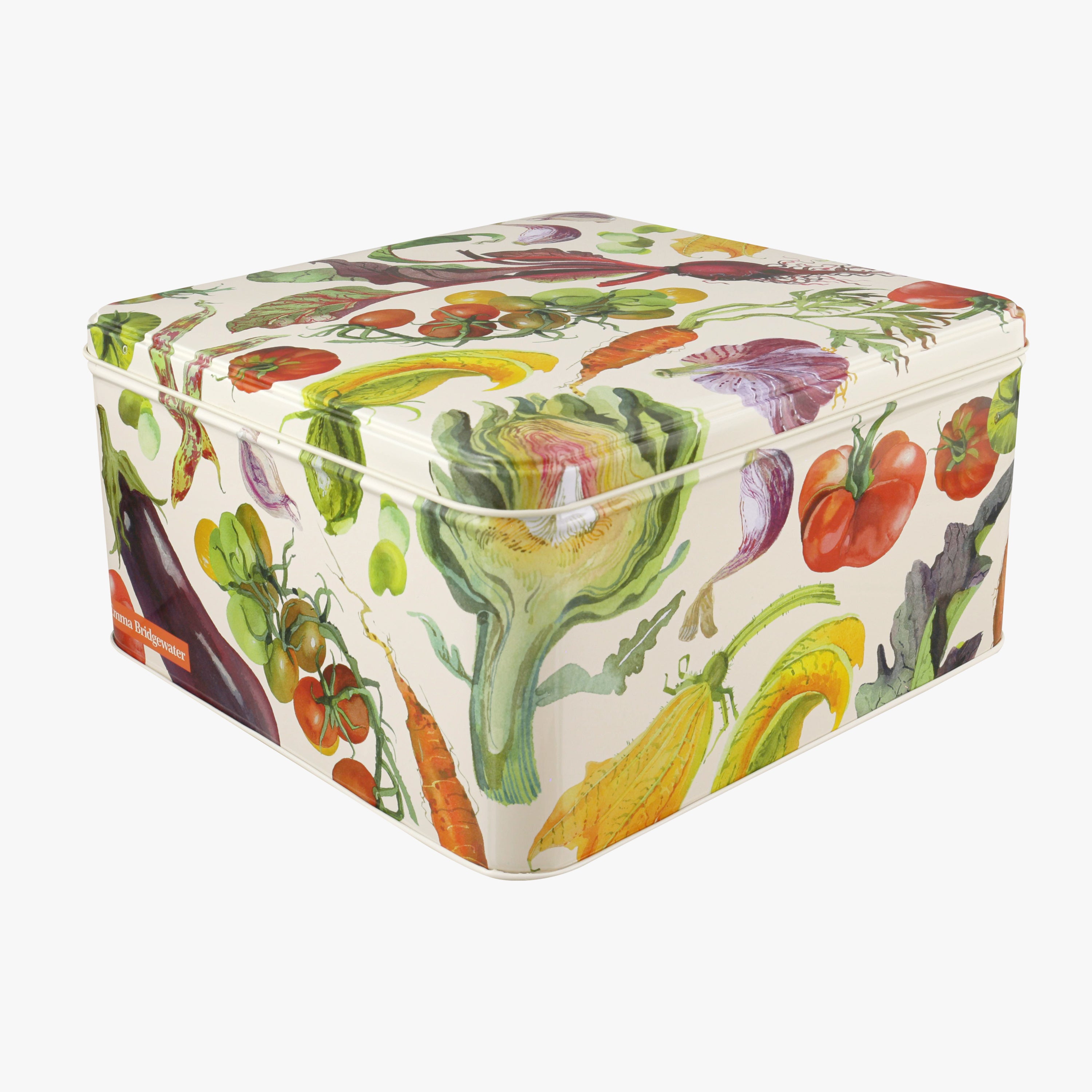 Vegetable Garden Large Square Tin