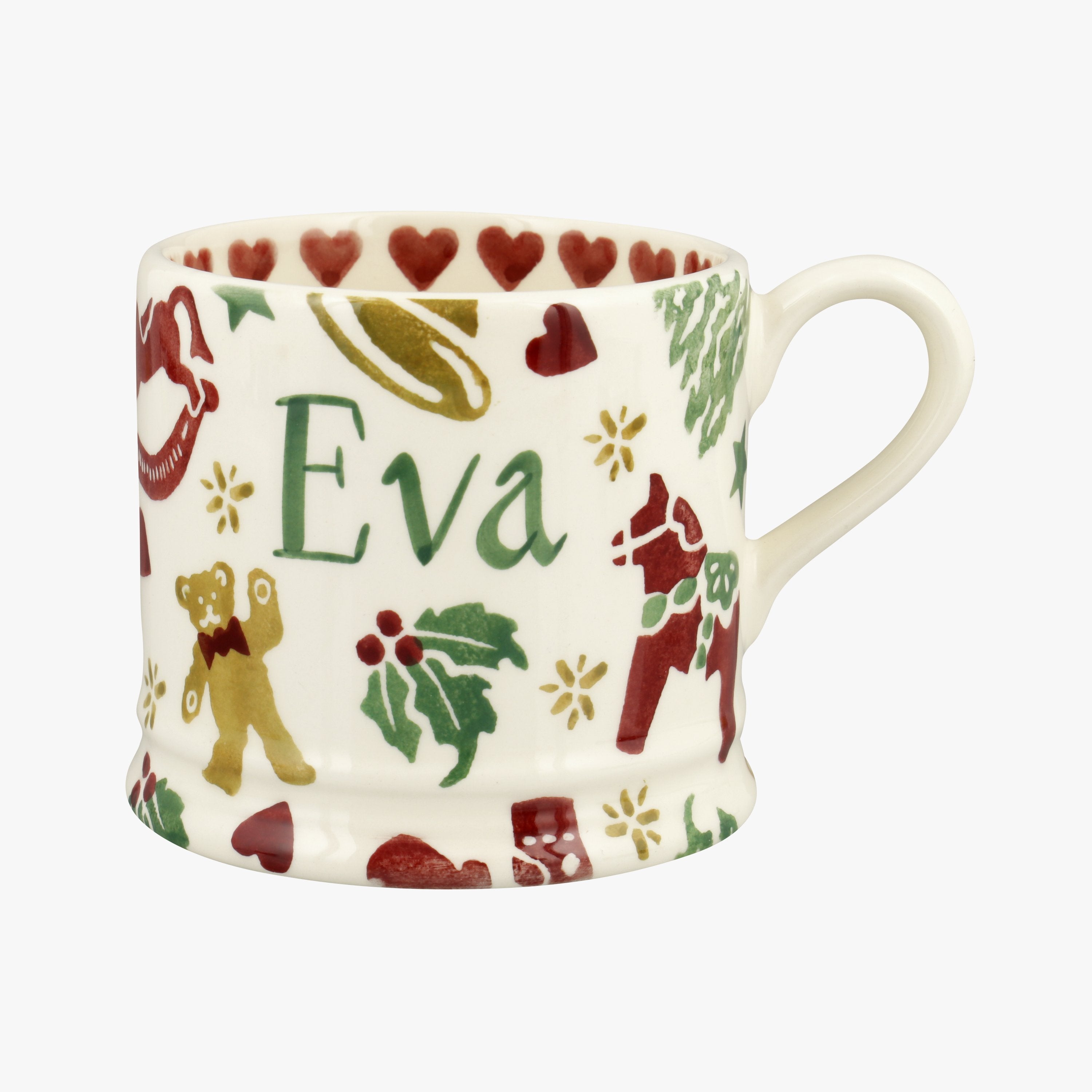 Personalised Christmas Celebration Small Mug