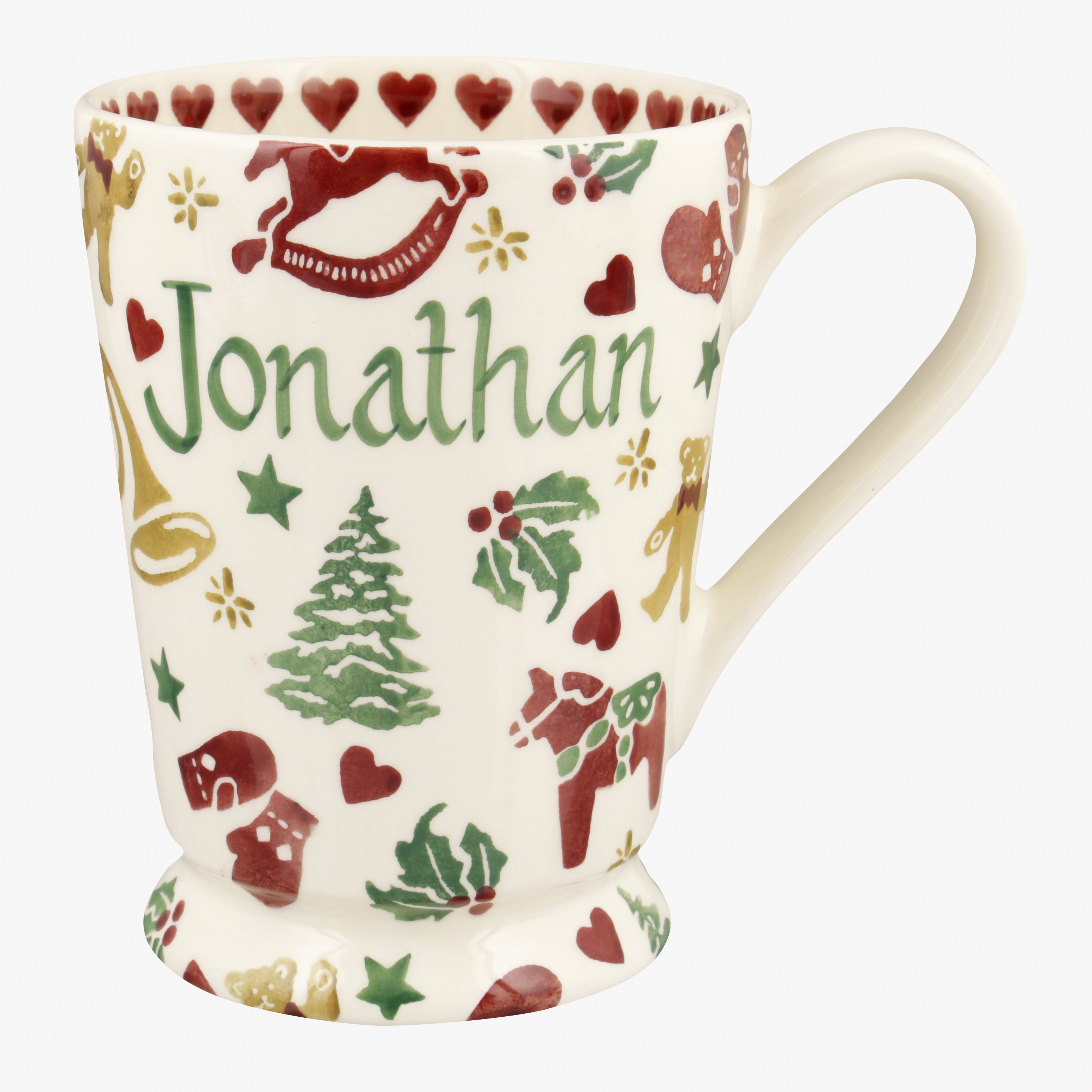 Personalised Christmas Celebration Cocoa Mug